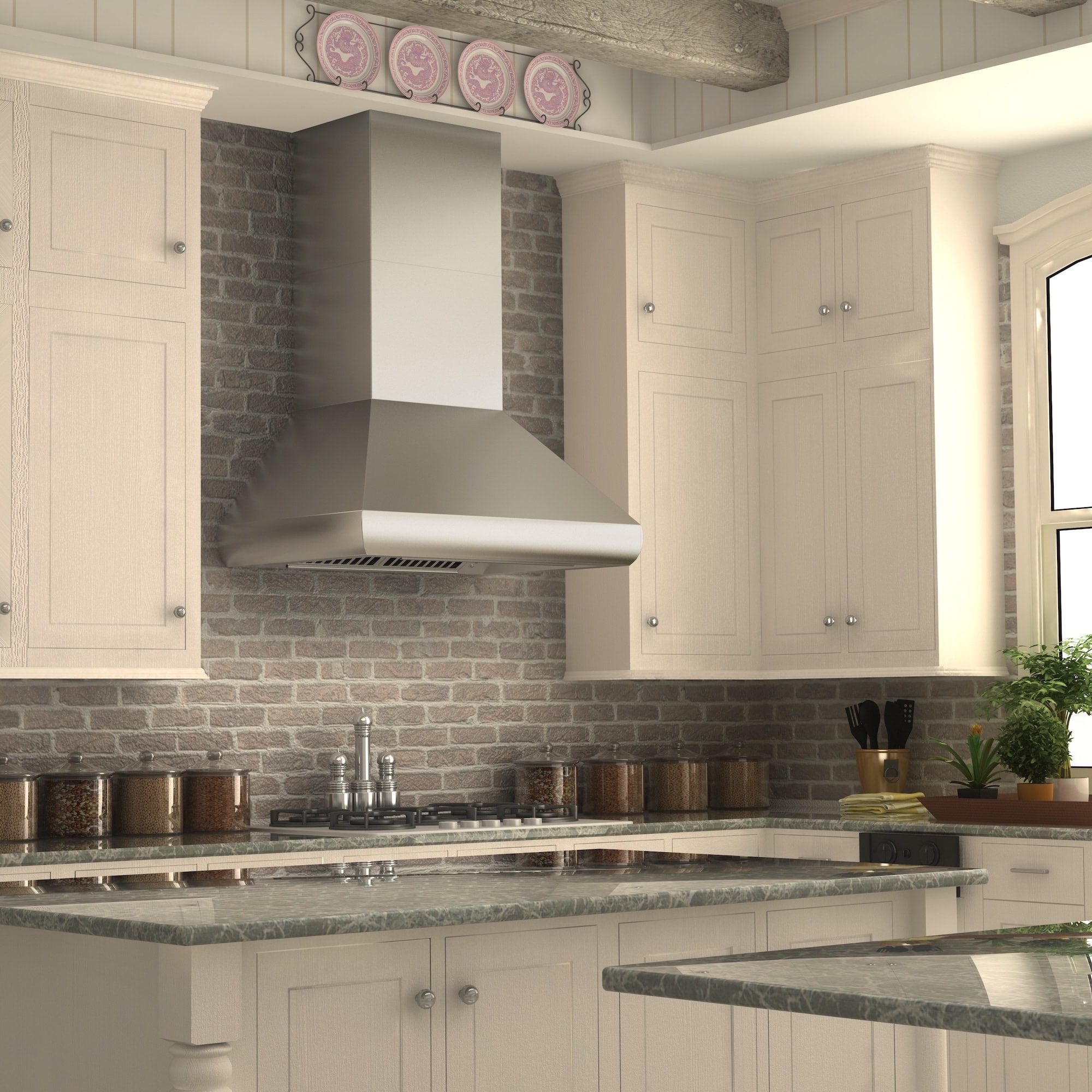 ZLINE KITCHEN & BATH 587-48 Wall-Mounted-Range-Hoods - View #3