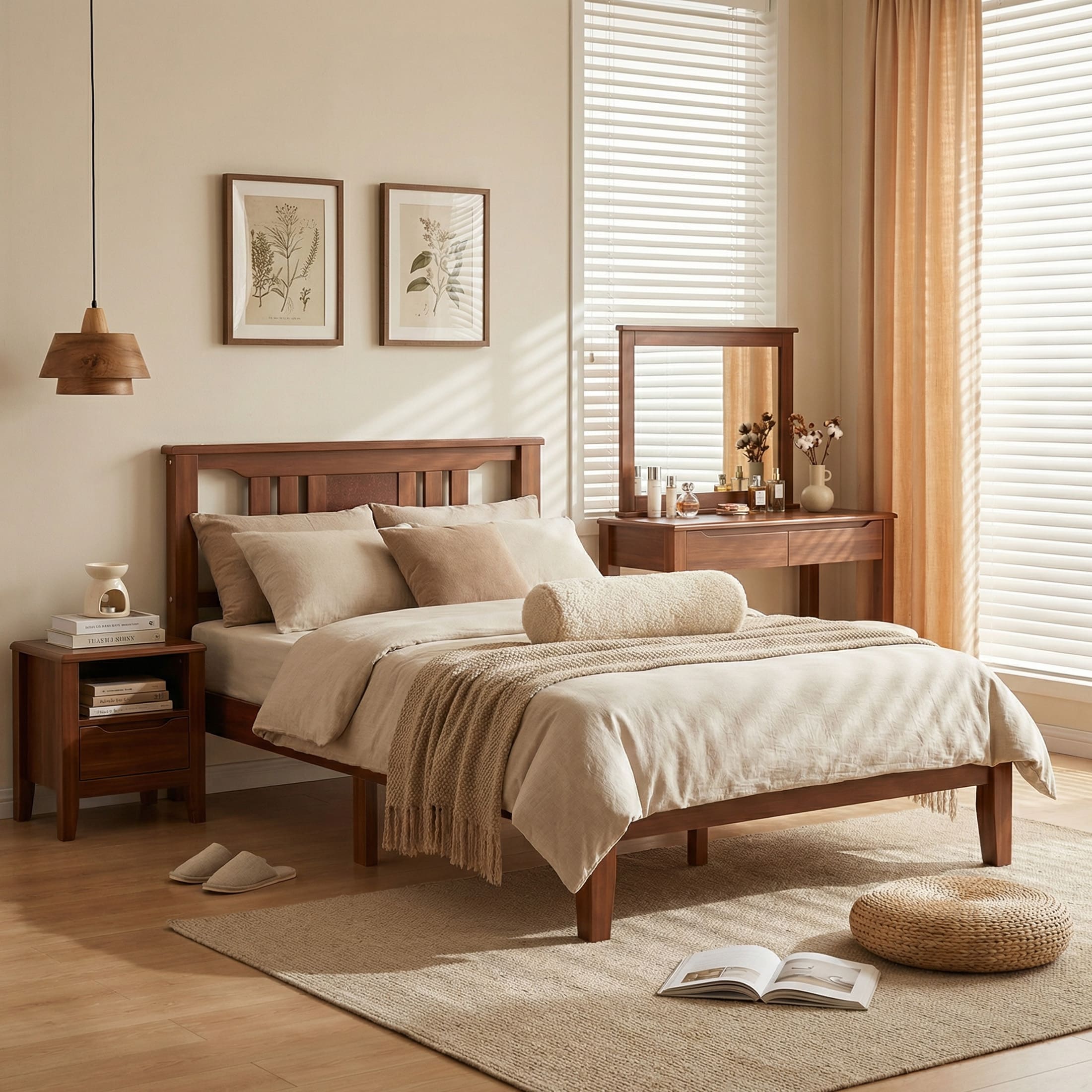 Sweetcrispy L-FD-BMC18CT-TDBN beds - View #2