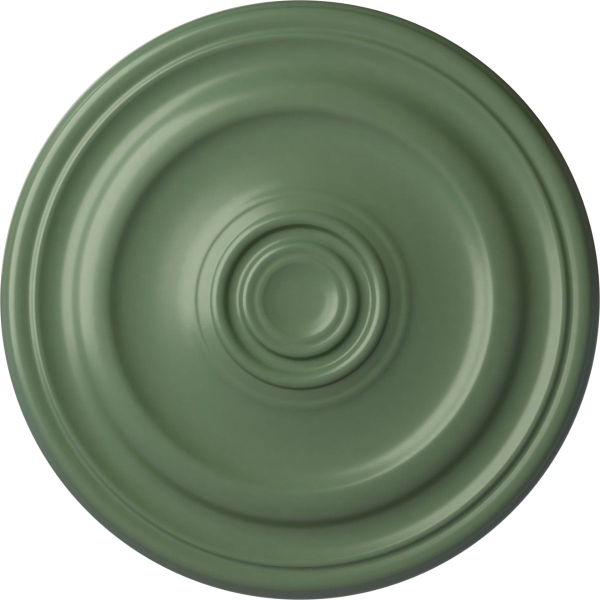 Ekena Millwork CM16KPAGF Kepler Traditional 15.875-in W x 15.875-in L Traditional Athenian Green Polyurethane Ceiling Medallion