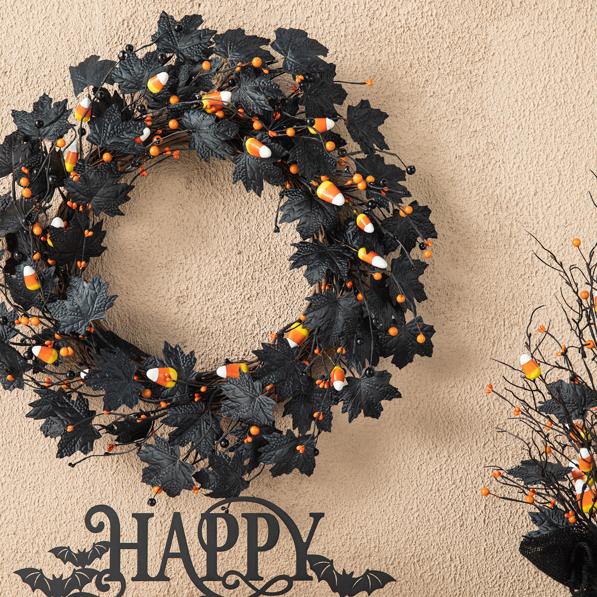 Glitzhome 2030100002 Table-Halloween-Decor - View #4