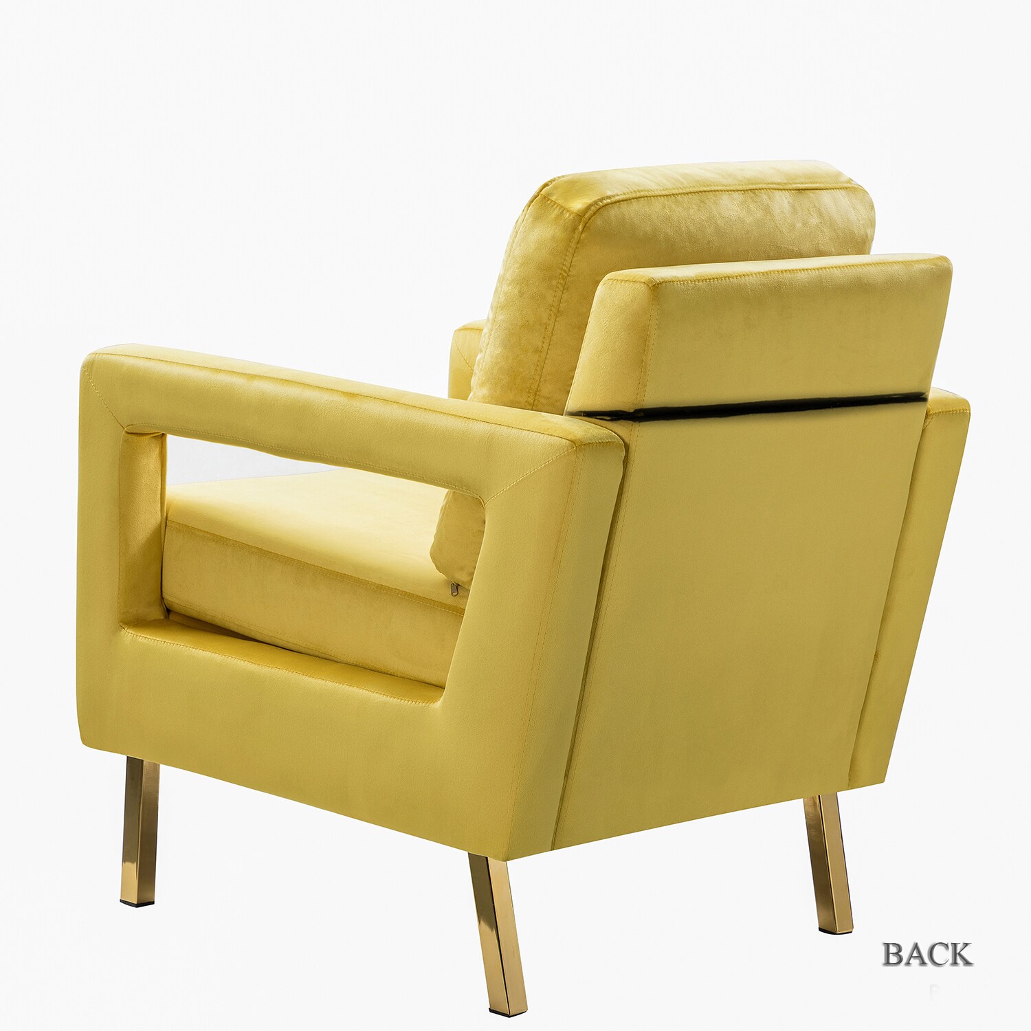 14 Karat Home CHM0014-YELLOW chairs - View #3