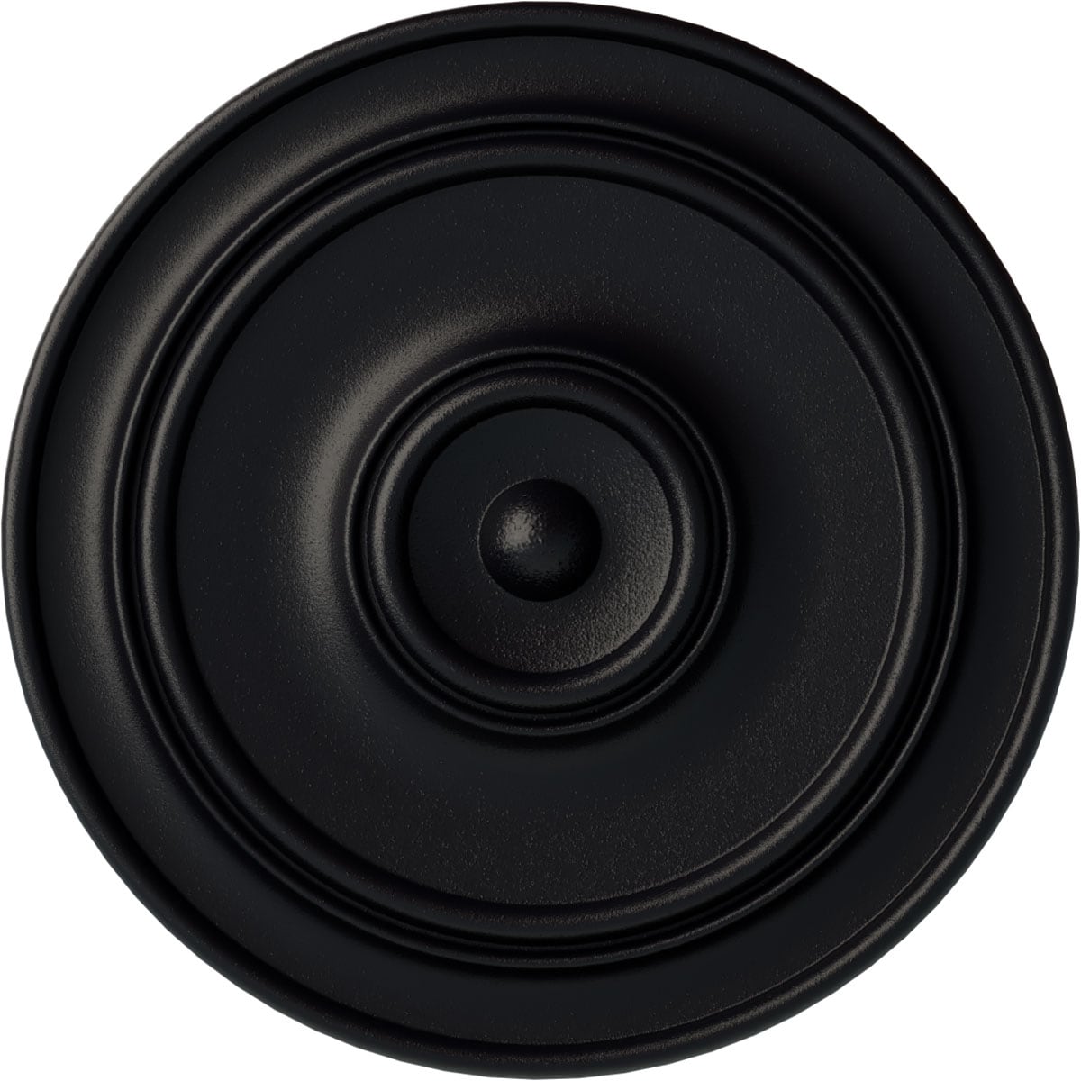 Ekena Millwork CM54TCLSGS Large Classic 57-in W x 57-in L Painted Steel Gray Polyurethane Whole Ceiling Medallion