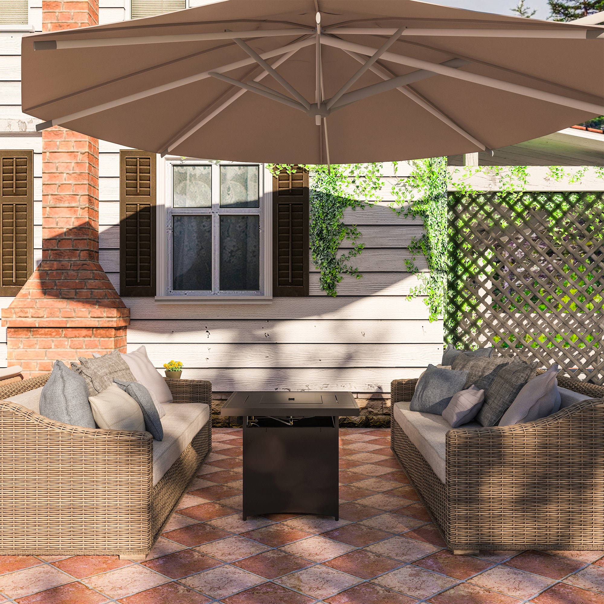 CASAINC WF-HW52884 Outdoor-Gas-Firepits - View #4