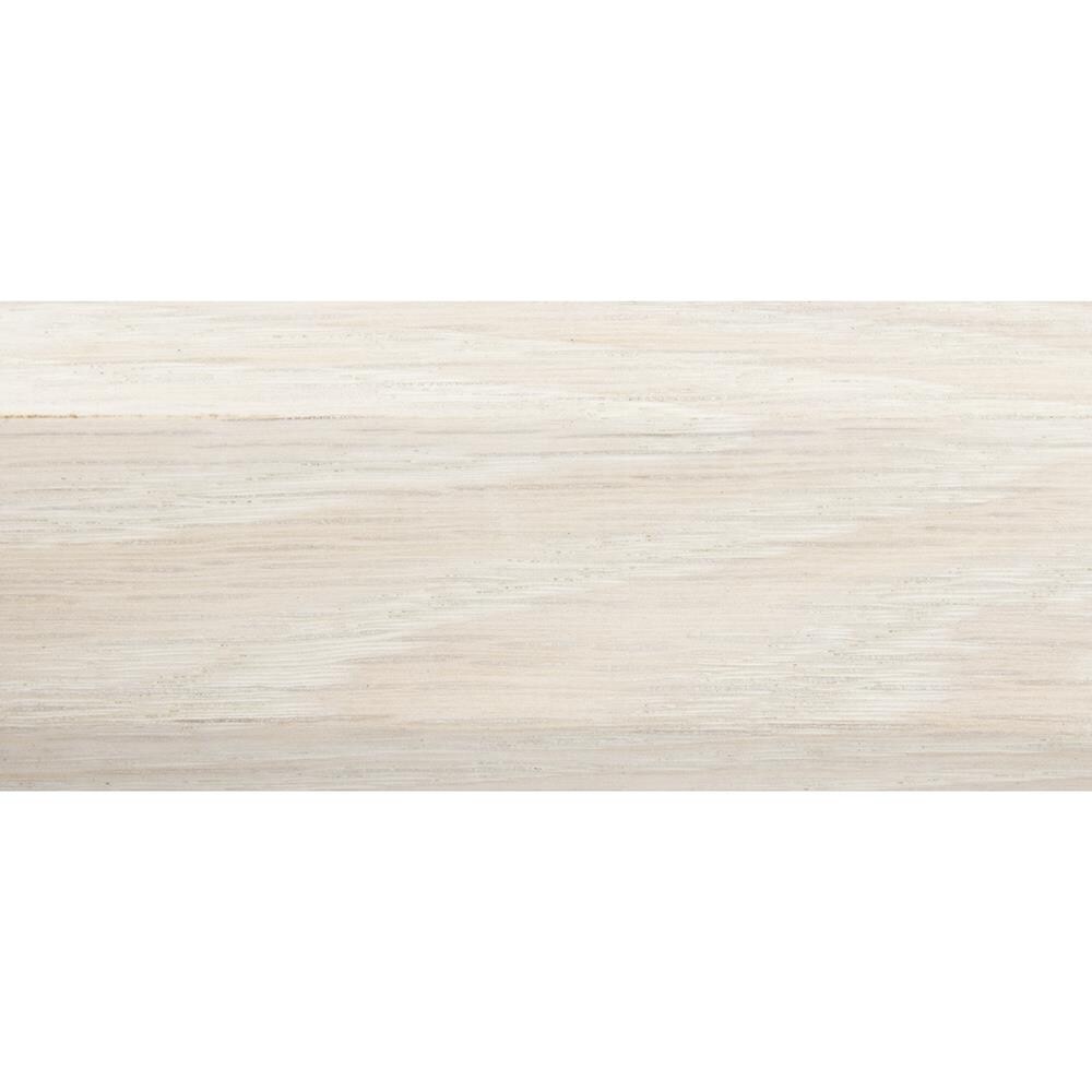 Flexco Alabaster 0.688-in T x 2-in W x 78-in L Solid Wood Threshold