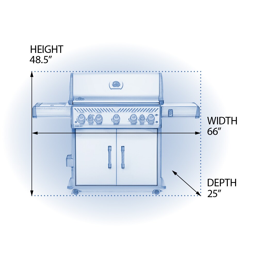 NAPOLEON RSE625RSIBNSS-1 Gas-Grill - View #19