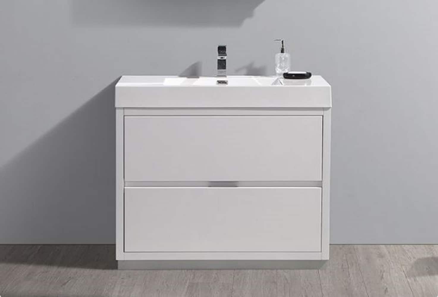 Fresca FCB8442WH-I Bath-Vanity-Combo - View #12