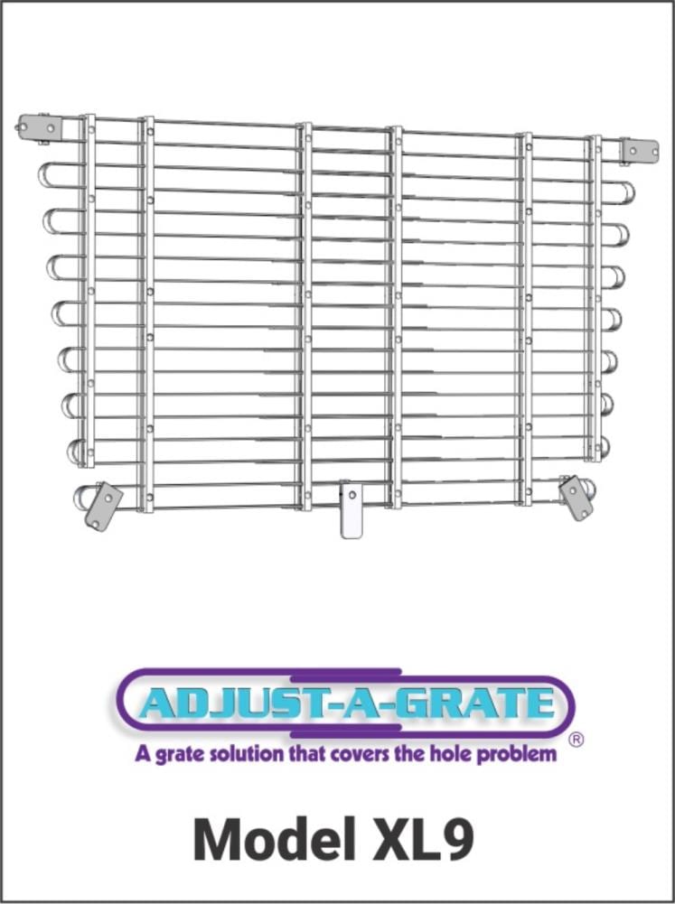 Adjust-A-Grate MODEL XL9  - View #3