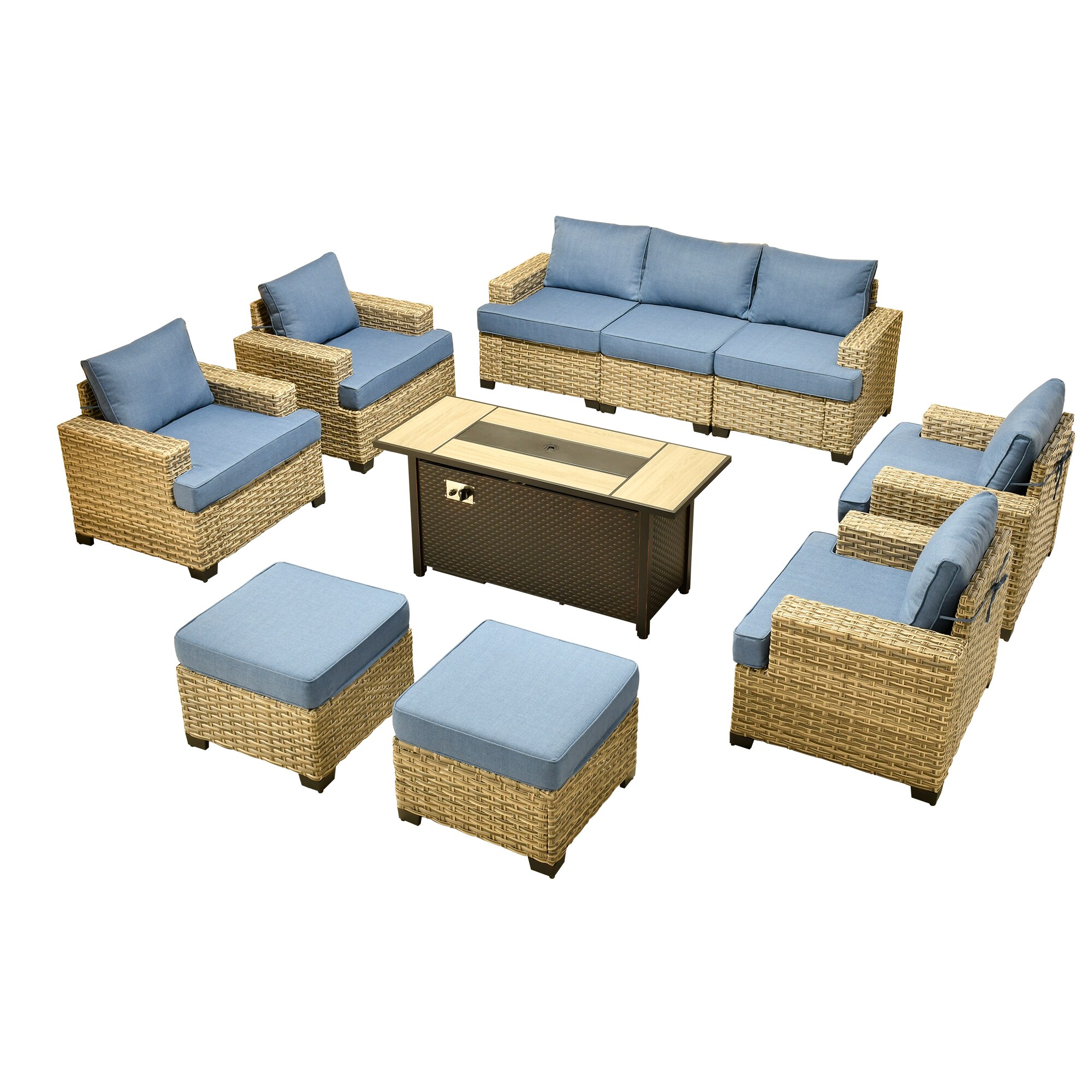 ALTRIGUS 6L-CFP8503-TBS510-AL Patio-Conversation-Sets - View #2
