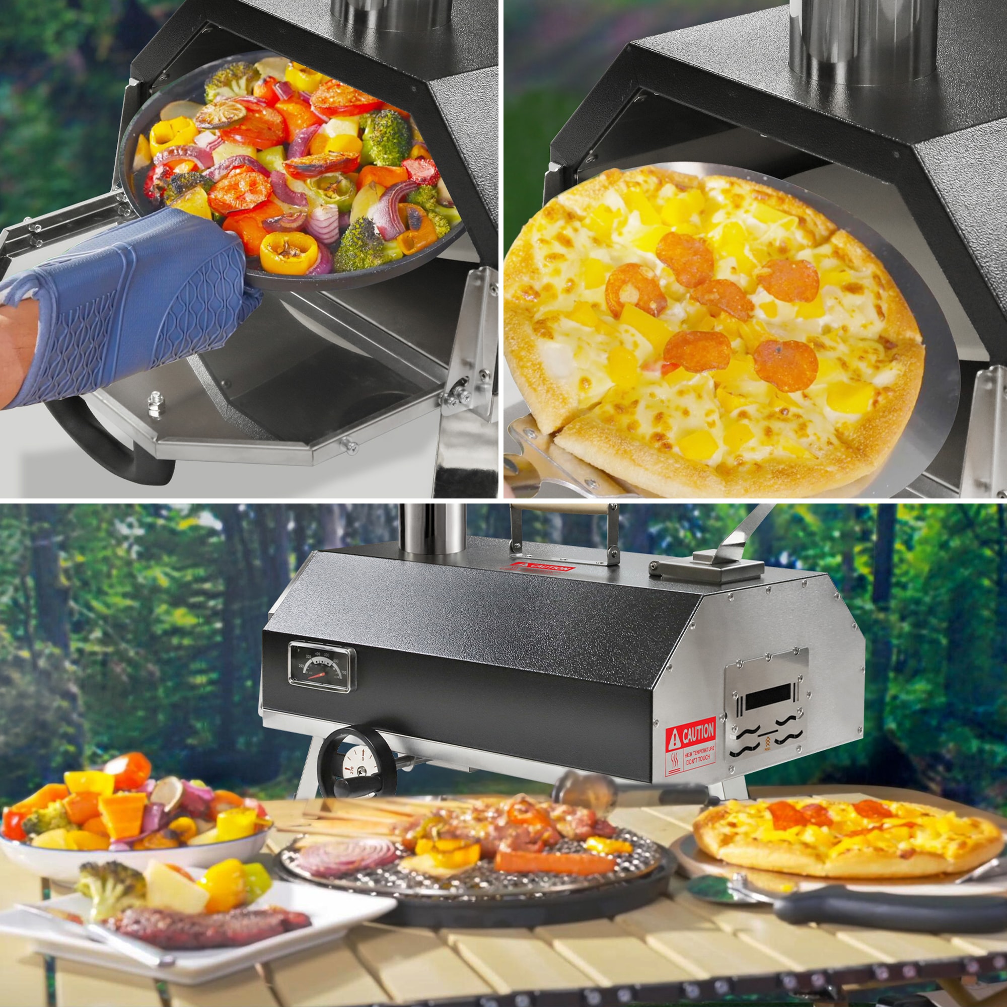 Runesay HBGRIL-09 Outdoor-Pizza-Ovens - View #11