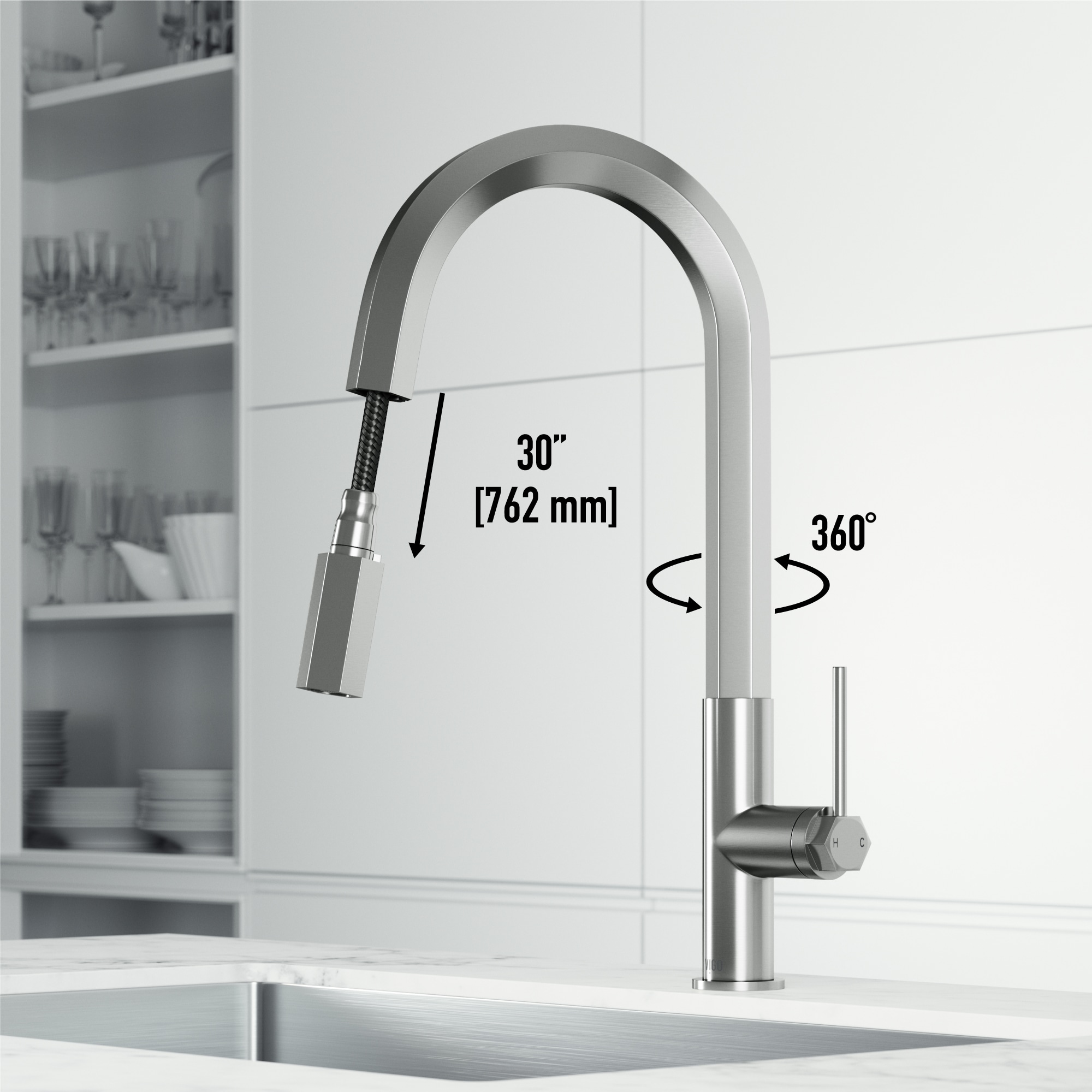 VIGO VG02034ST Kitchen-Faucets - View #5