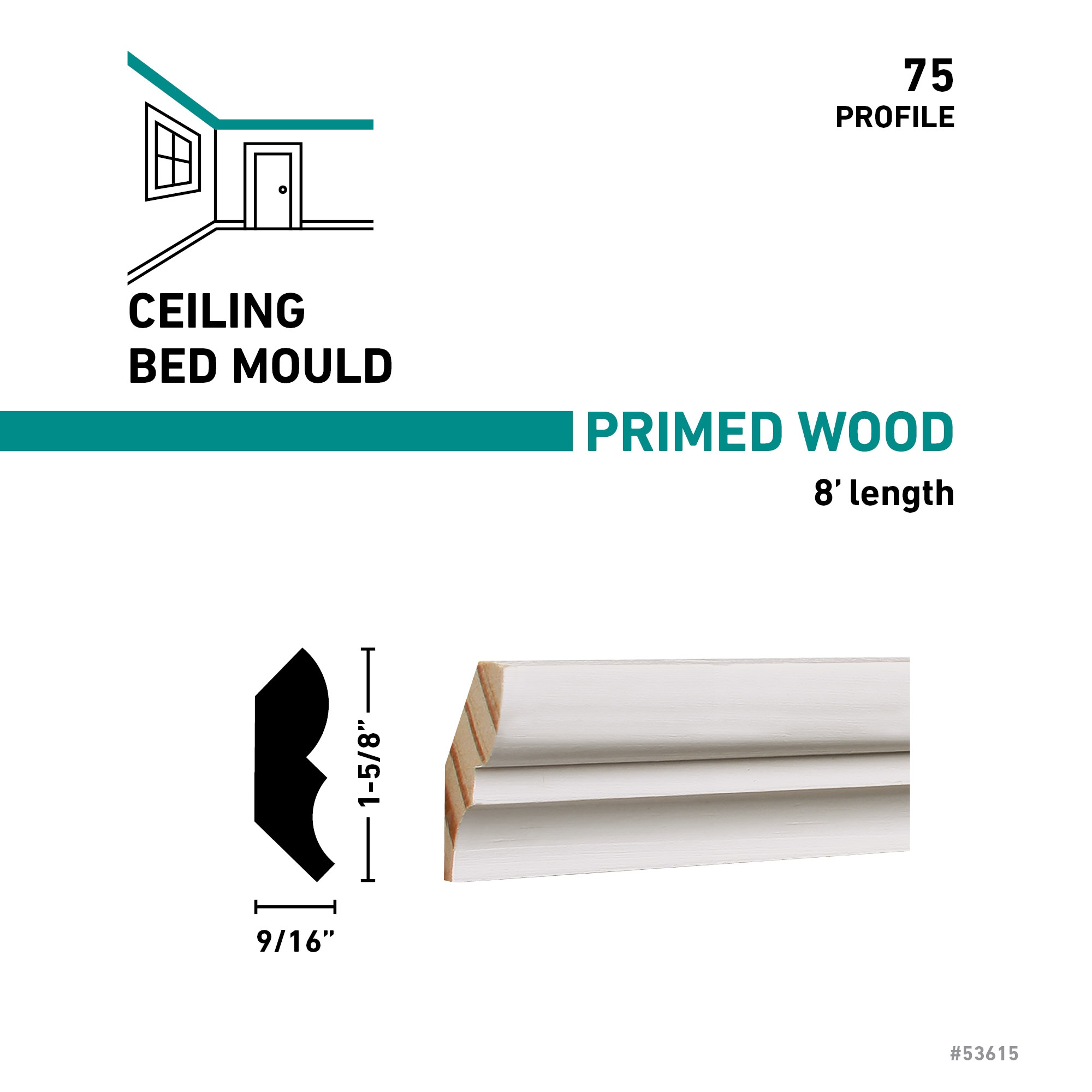 RELIABILT 75 8FJPMD Crown-Moulding - View #3