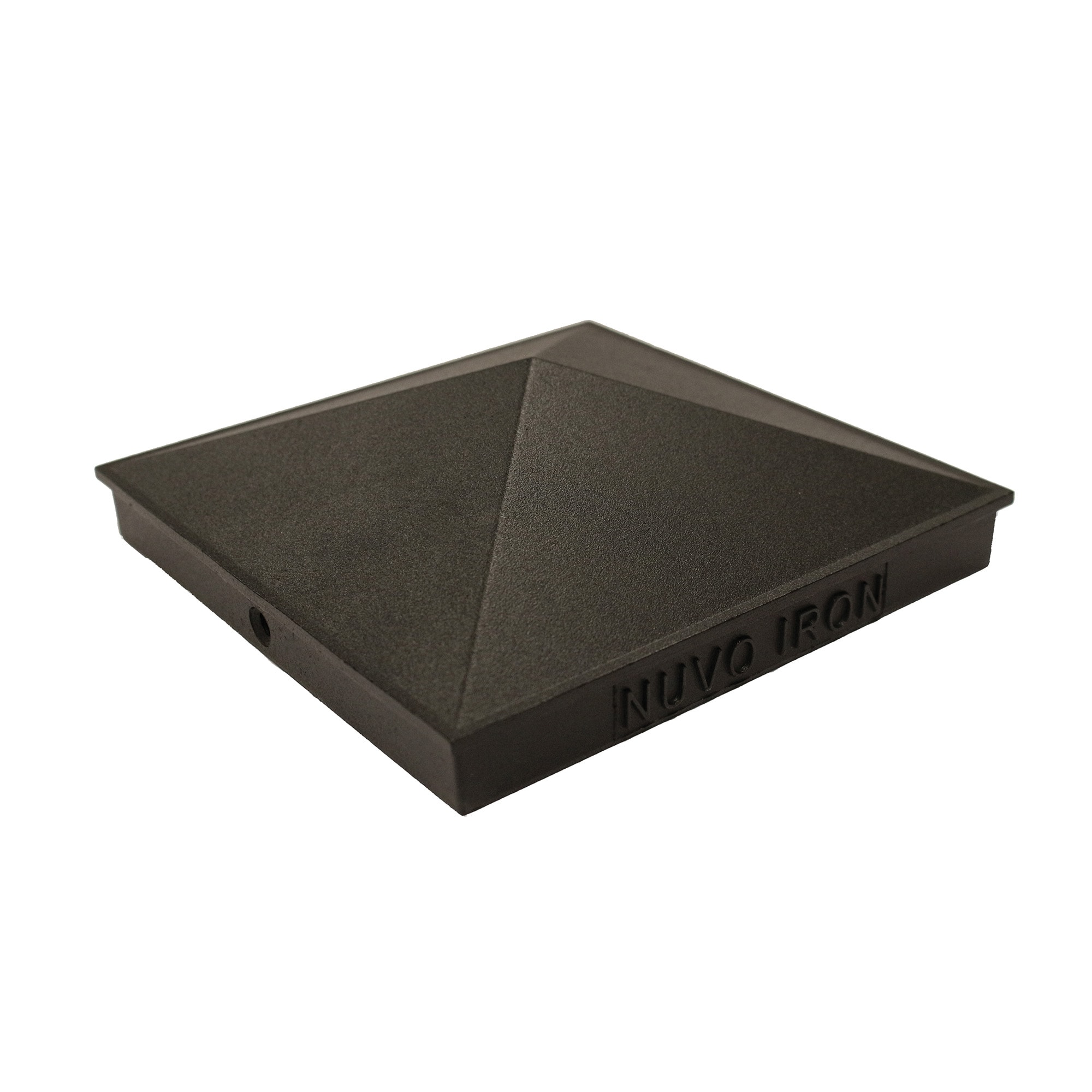 Nuvo Iron Black Aluminum Pyramid Post Cap for 4" x 6" Posts