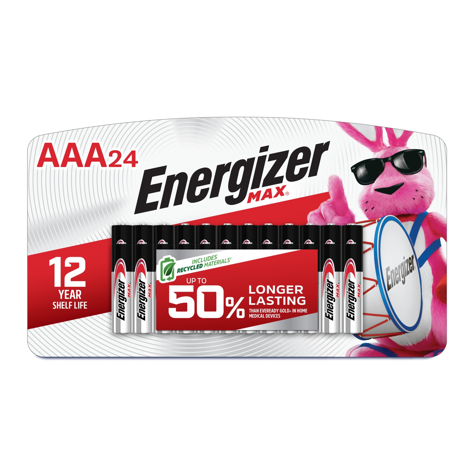 Energizer Max Alkaline AAA Batteries (24-Pack)