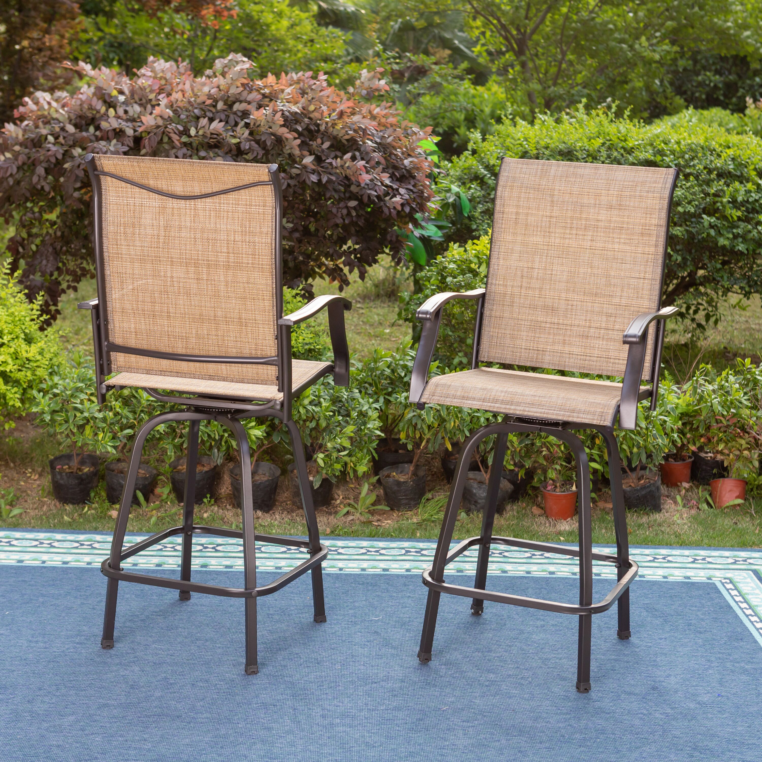 High patio chairs discount