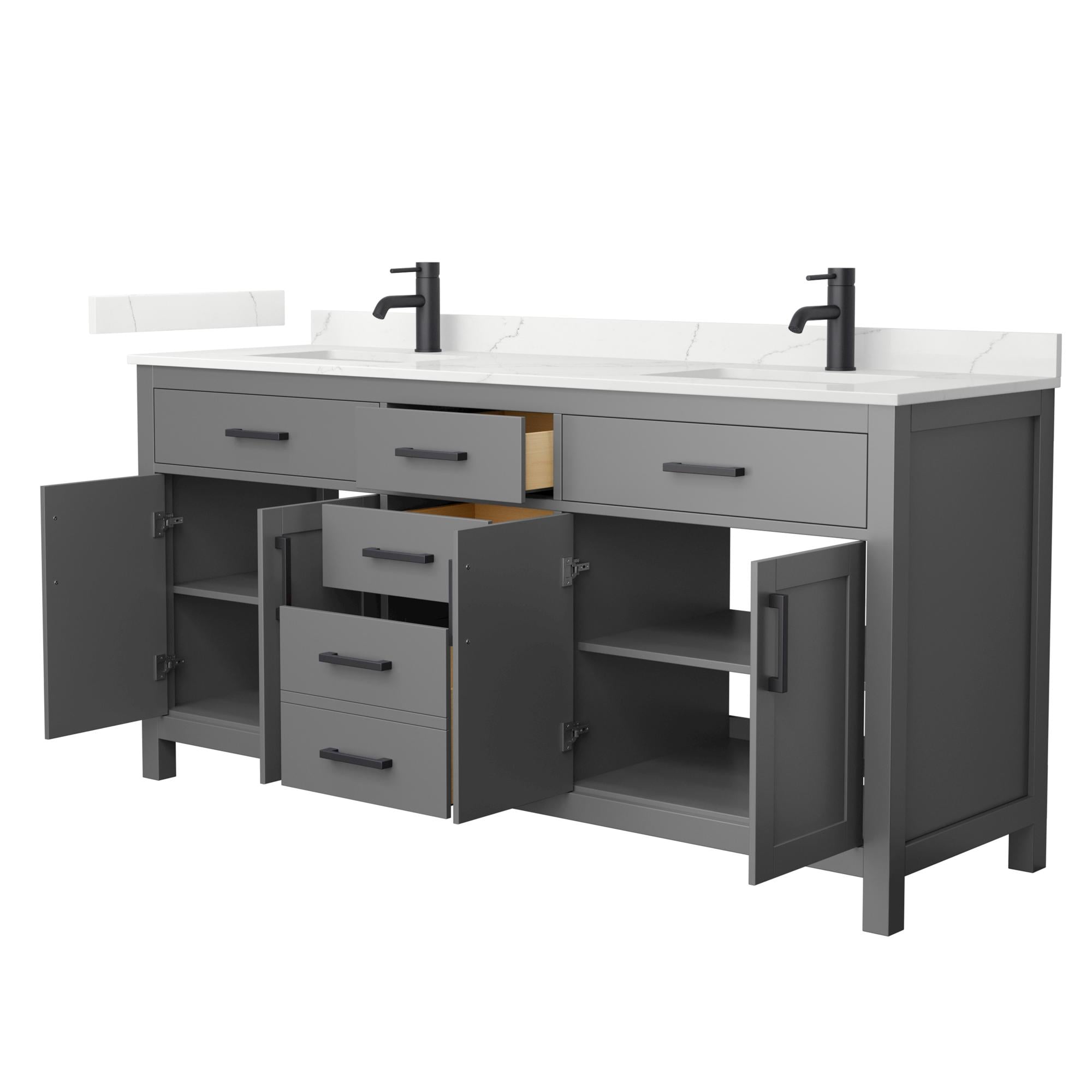 Wyndham Collection WCG242472DGBGTUNSMXX Bath-Vanity-Combo - View #2