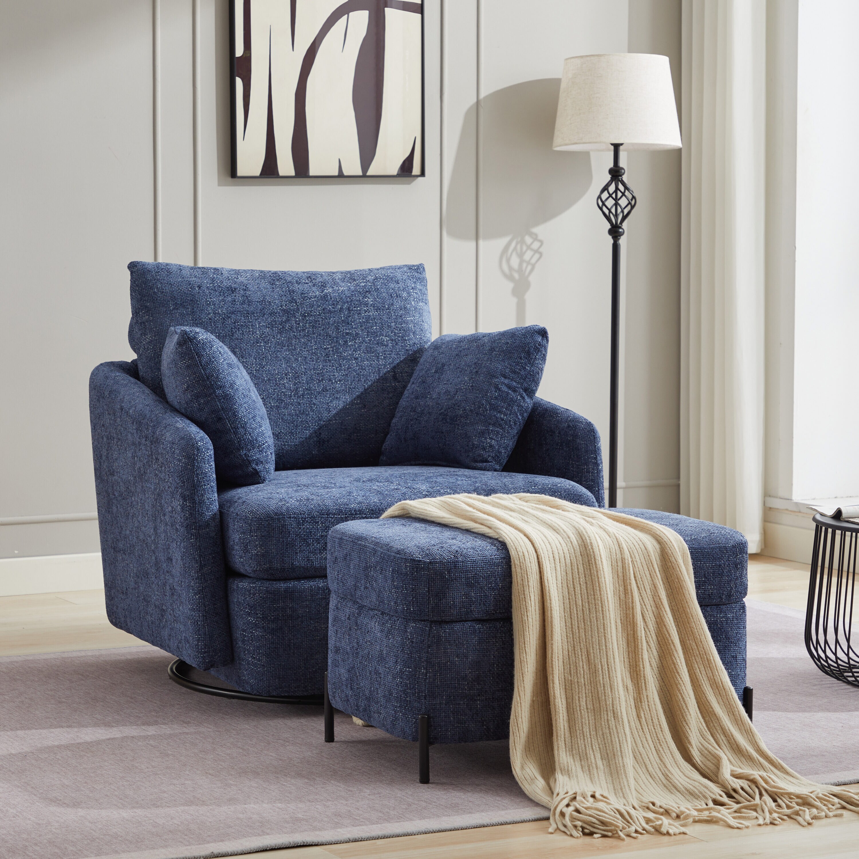 Hrinhom HC-W1103-NAVY chairs - View #2
