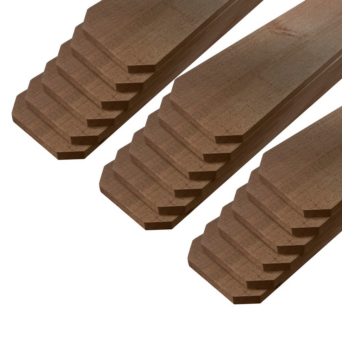 Outdoor Essentials 402536 1-in x 6-in x 6-ft Cedar Dog Ear Fence Picket