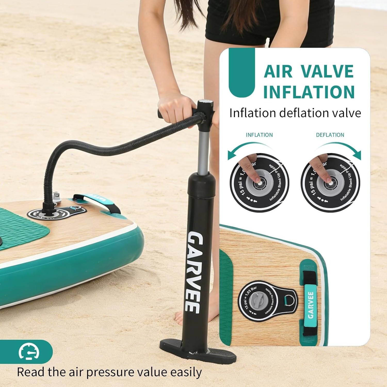 Garvee HQ-I-S3-3KPS-RZNT Stand-Up-Paddle-Boards - View #4