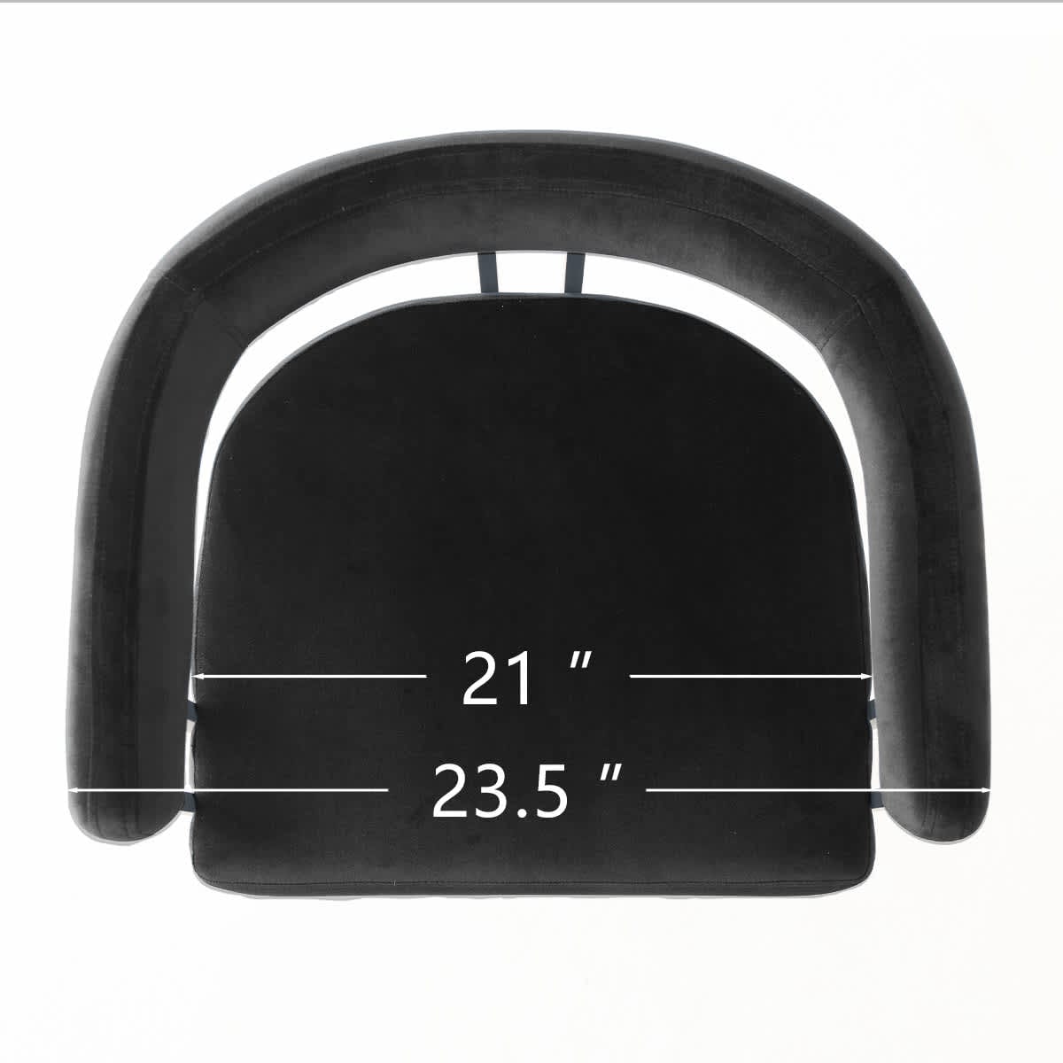 Maison Boucle MIA-C-V-BLACK-1PK stools - View #6