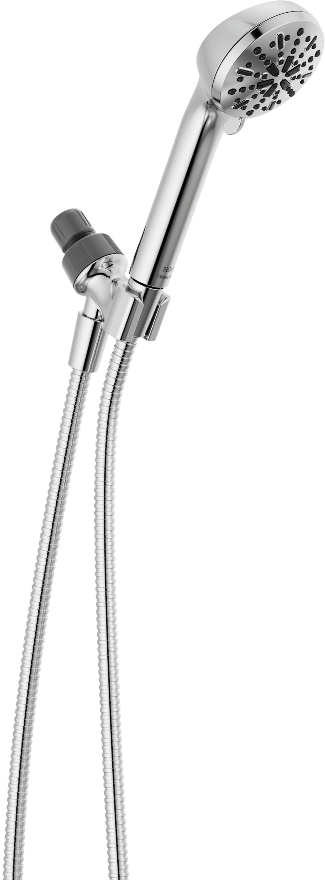 Chrome Adjustable Multi-Head Handheld Shower with Hose