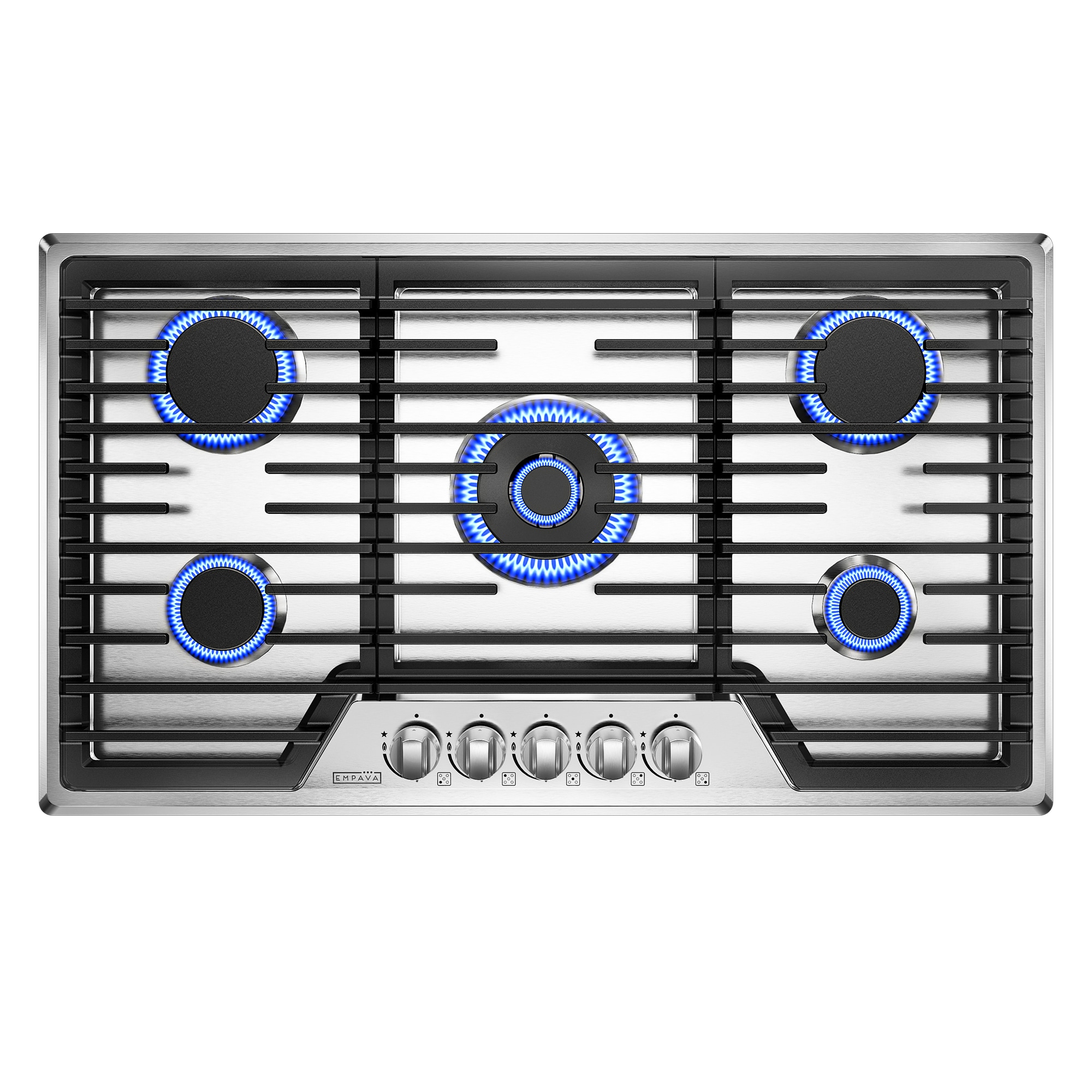 Empava EMP-36GC36 36-in 5 burners Stainless steel Gas Cooktop