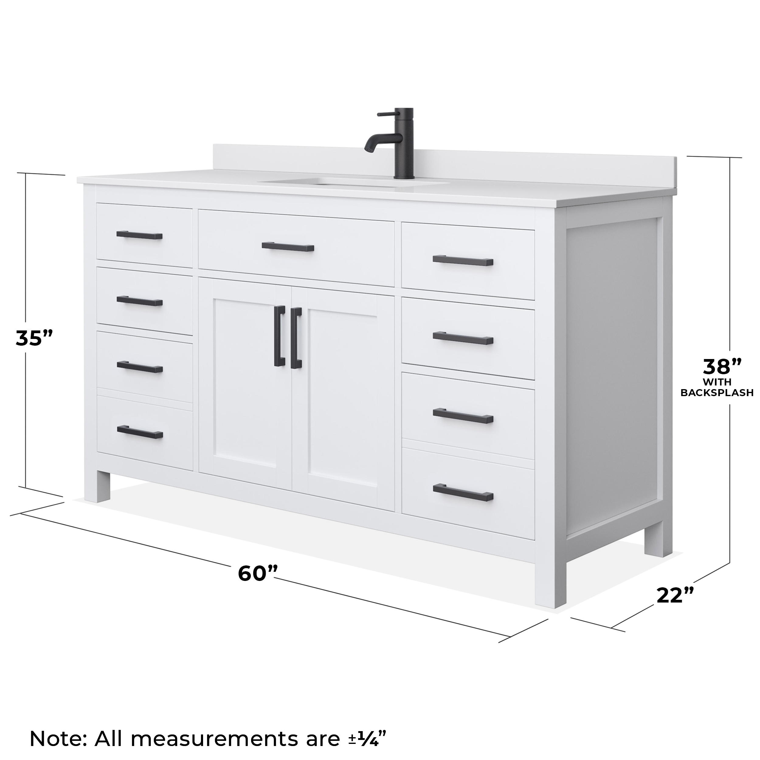 Wyndham Collection WCG242460SWBWCUNSMXX Bath-Vanity-Combo - View #5