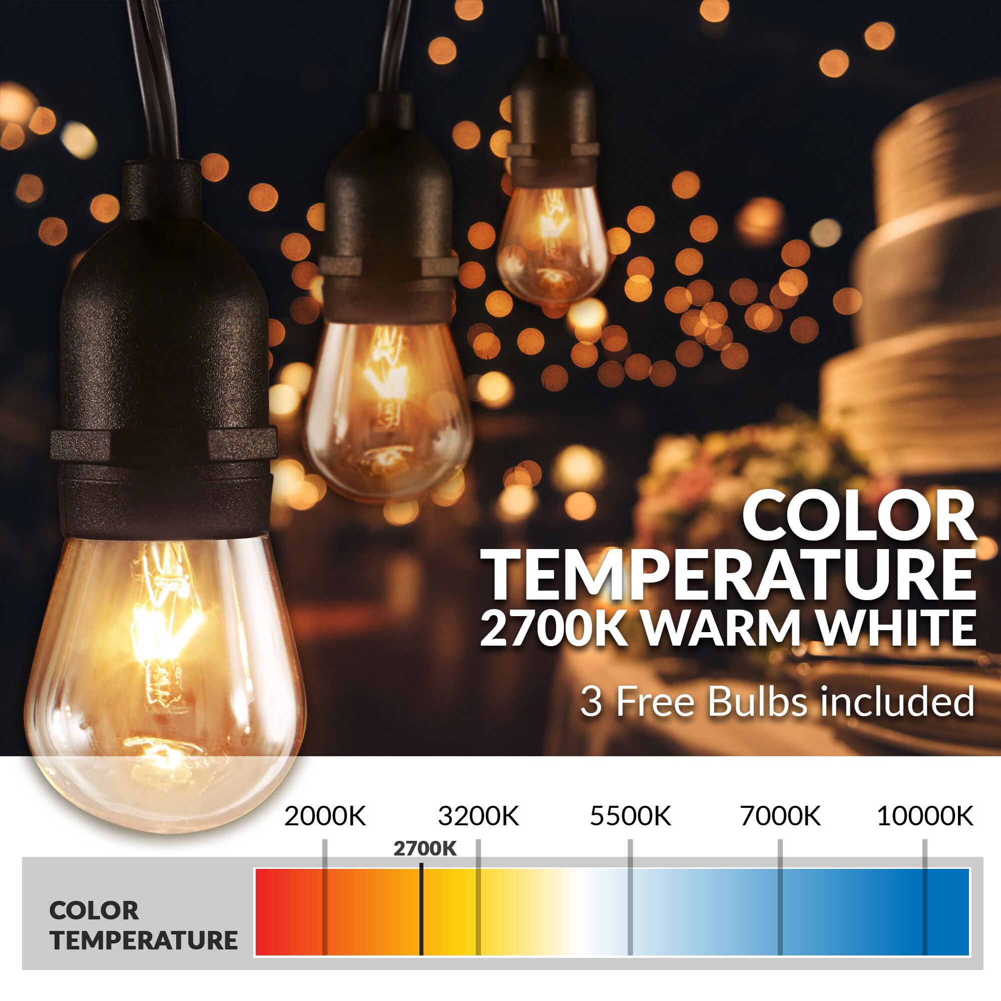 Newhouse Lighting CSTRINGINC10 Patio-String-Lights - View #5