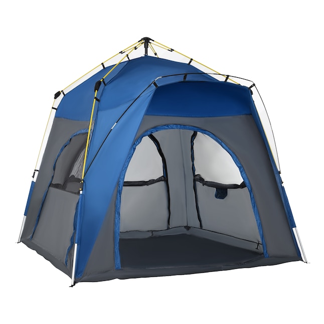 warmte Zeg opzij Impasse Outsunny Polyester 5-Person Screen Tent in the Tents department at Lowes.com