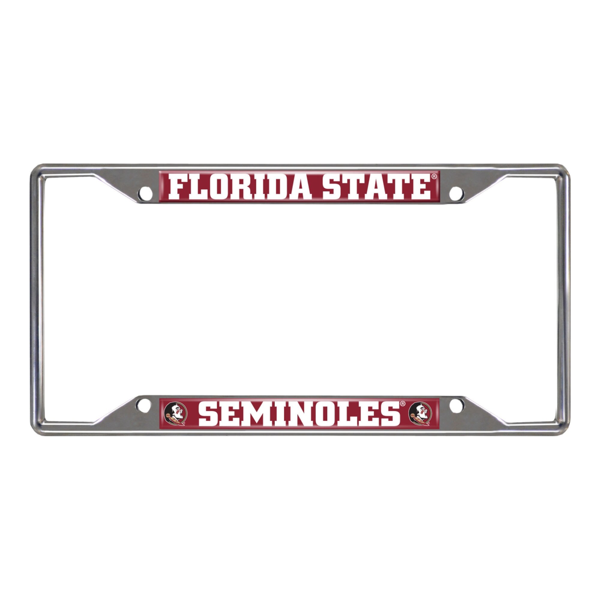 Florida State Seminoles Plastic License Plate Tag College b 