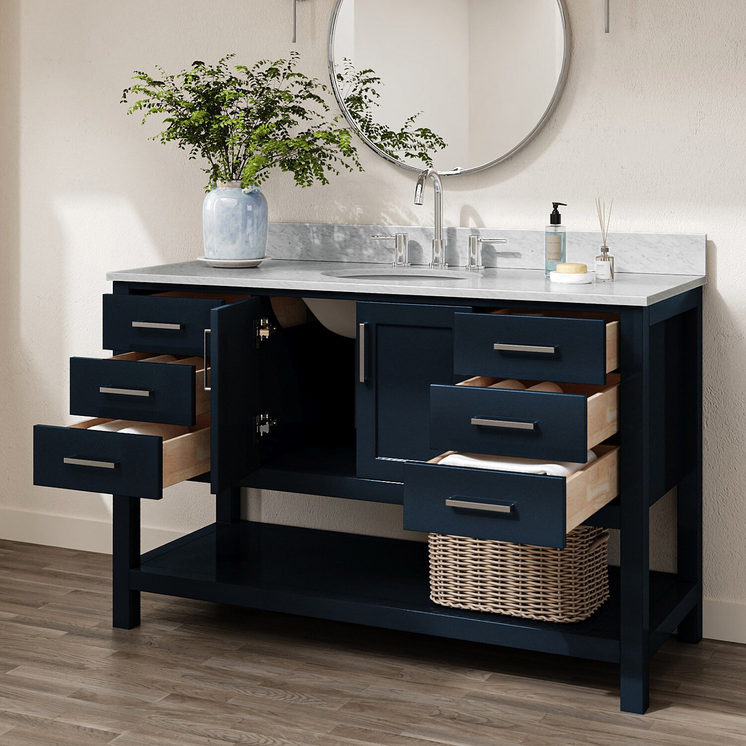 ARIEL S055SCW2OVOMNB Bath-Vanity-Combo - View #2