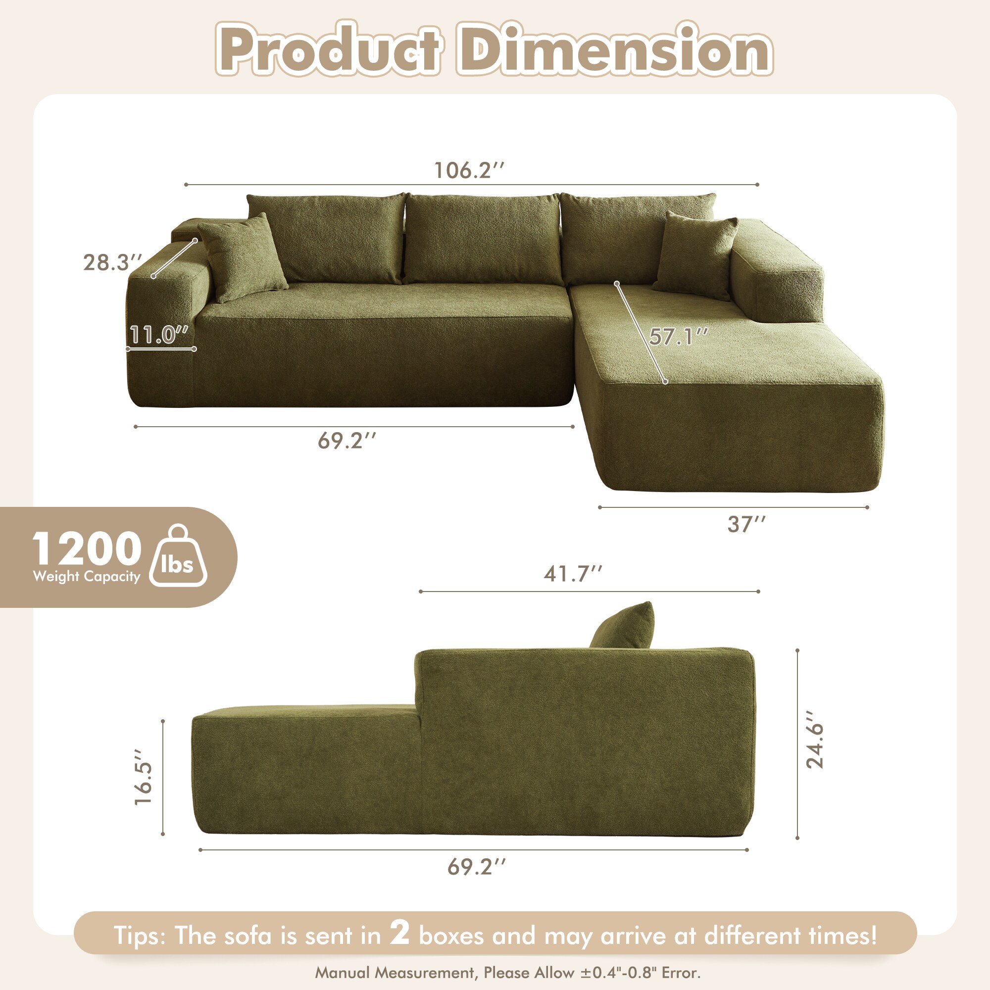 weaxty HMB2V670R Sofas-Loveseats - View #2