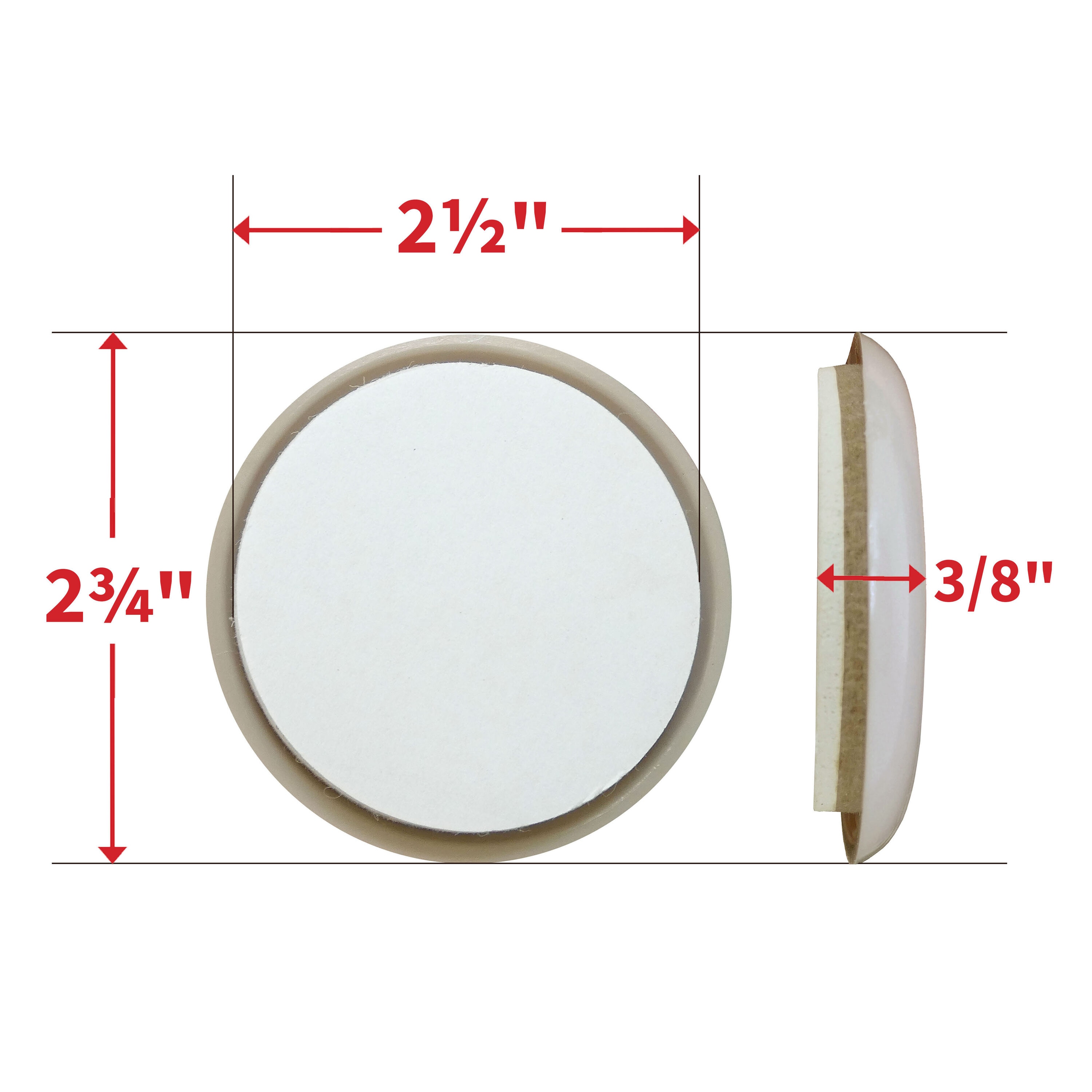 RELIABILT 4701924RB Super-Sliders - View #3