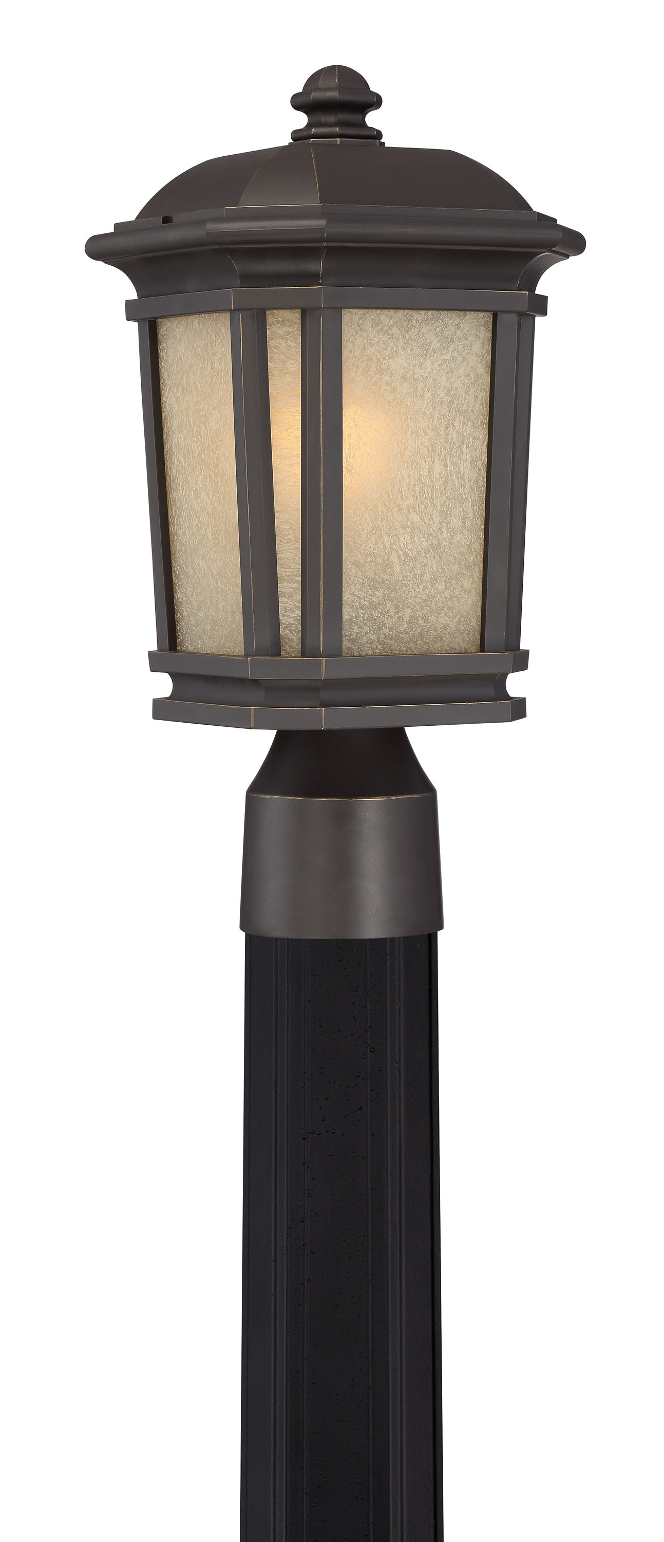 Railroad LED Metal Lantern - Crested Perch