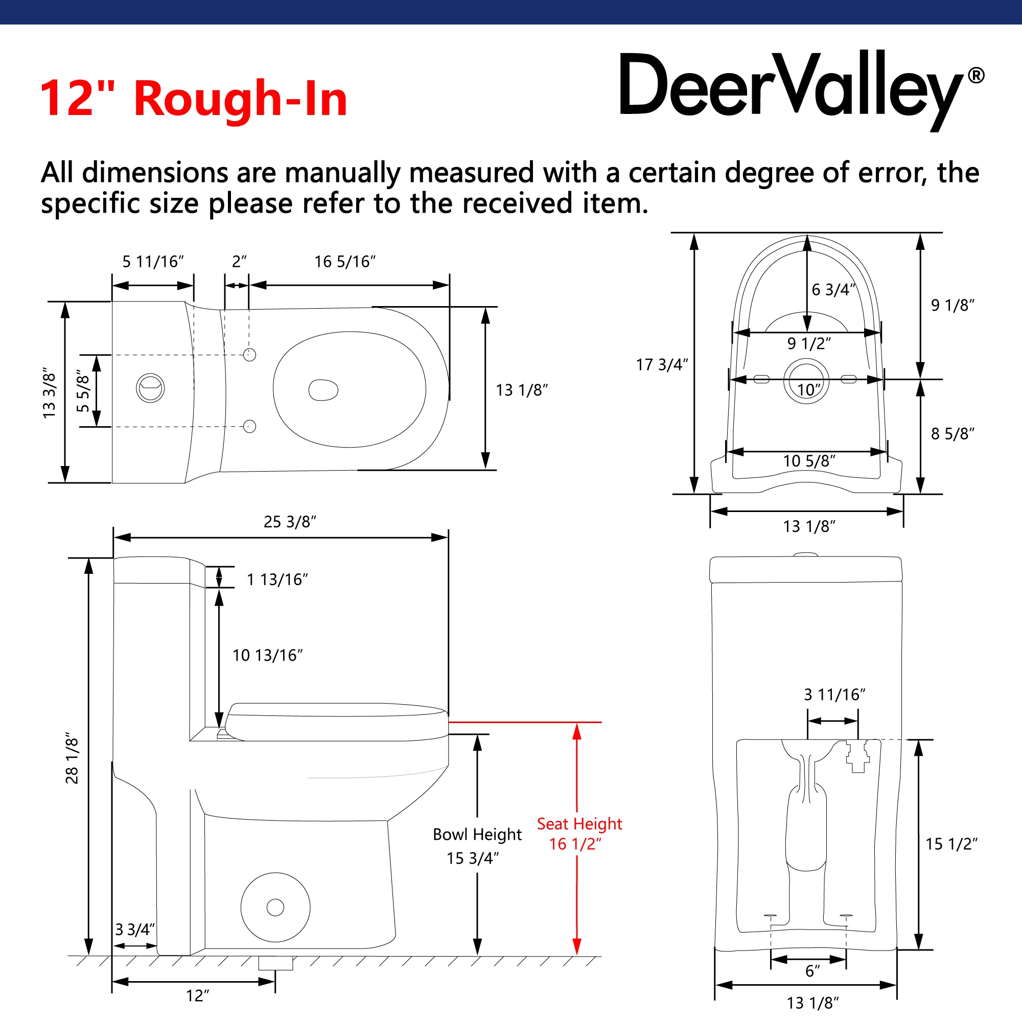DeerValley DV-1F52812-G toilets - View #12