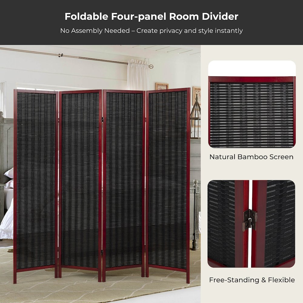 Roundhill Furniture BG4093736 Indoor-Privacy-Screens - View #7