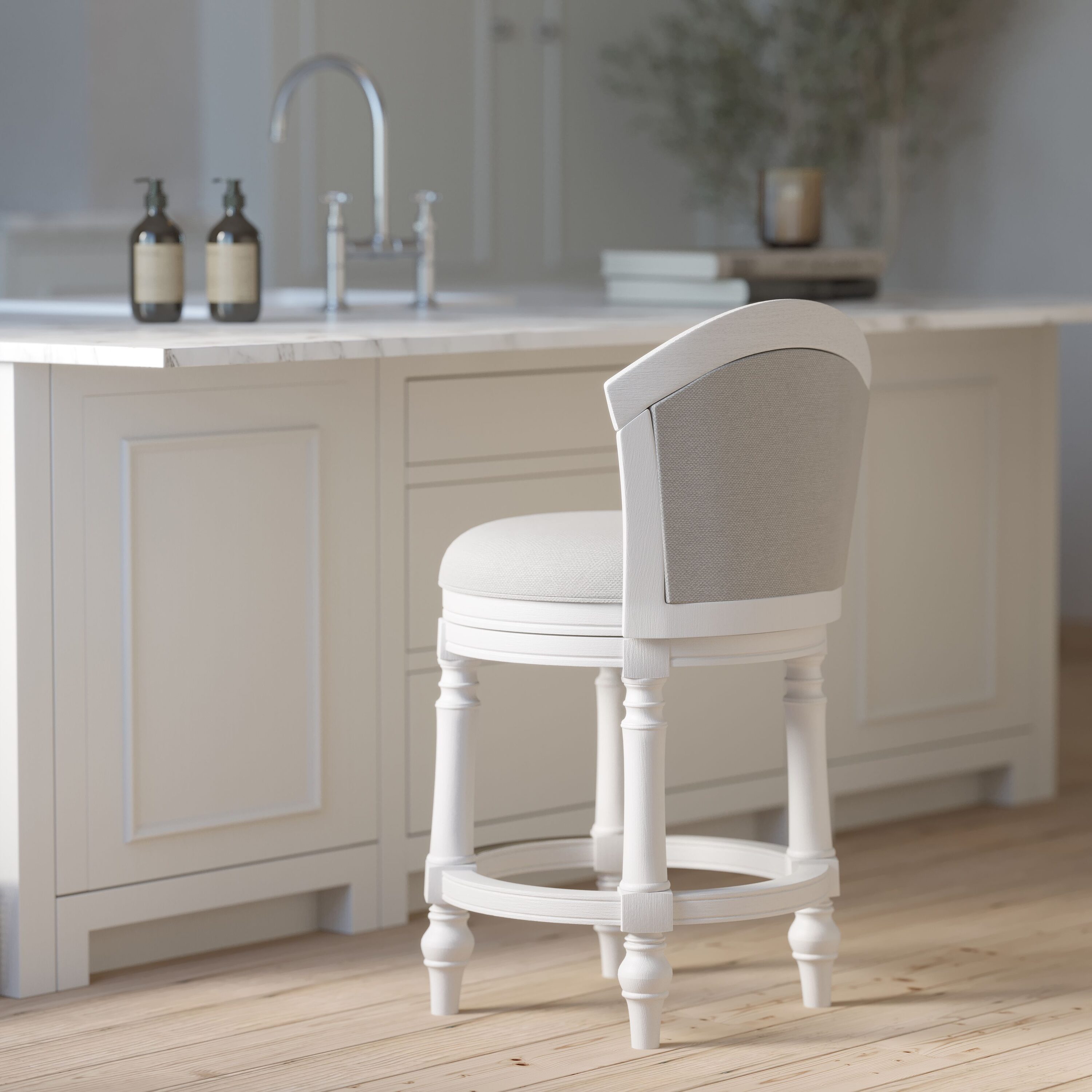 New Ridge Home Goods NR111801-FUN-AWC stools - View #2