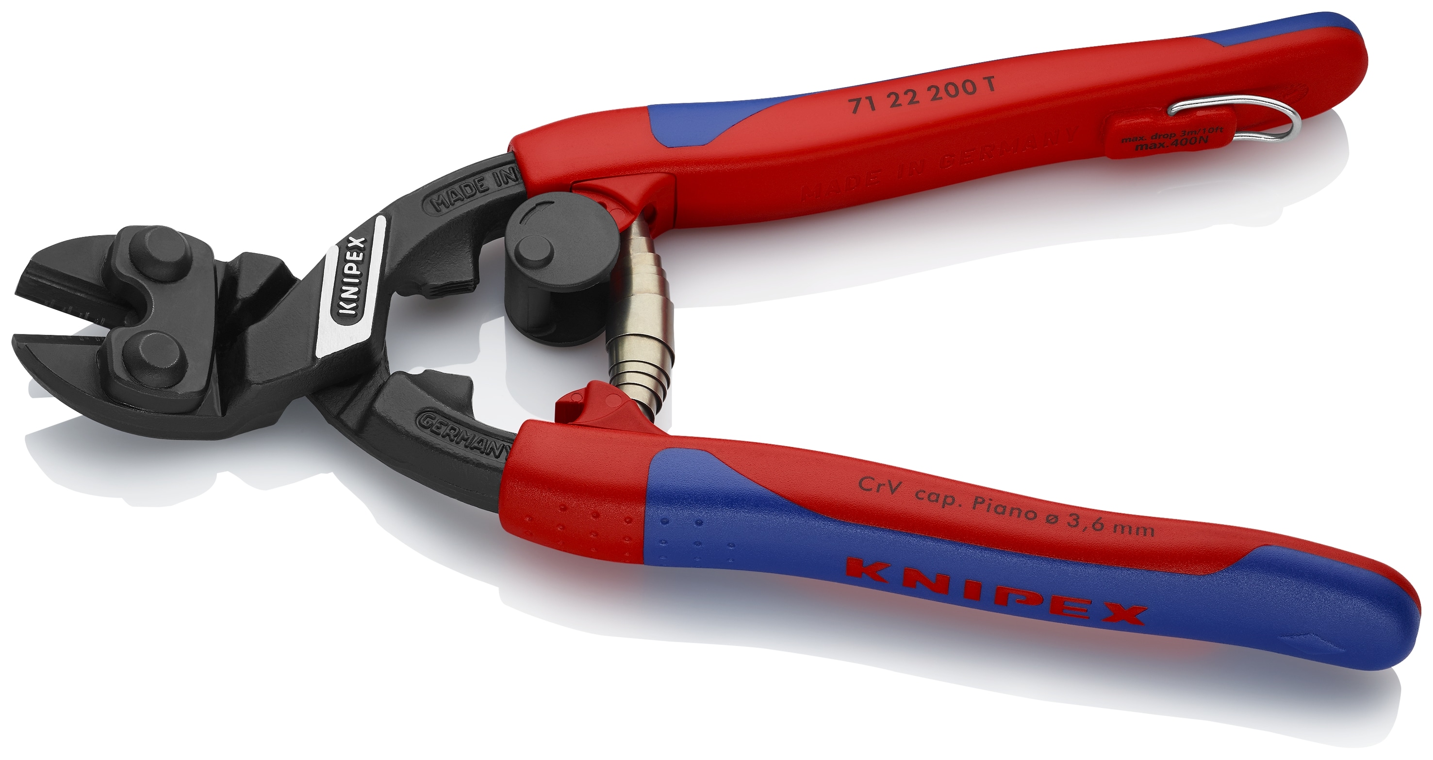 KNIPEX 71 22 200 T BKA sidecutters - View #2