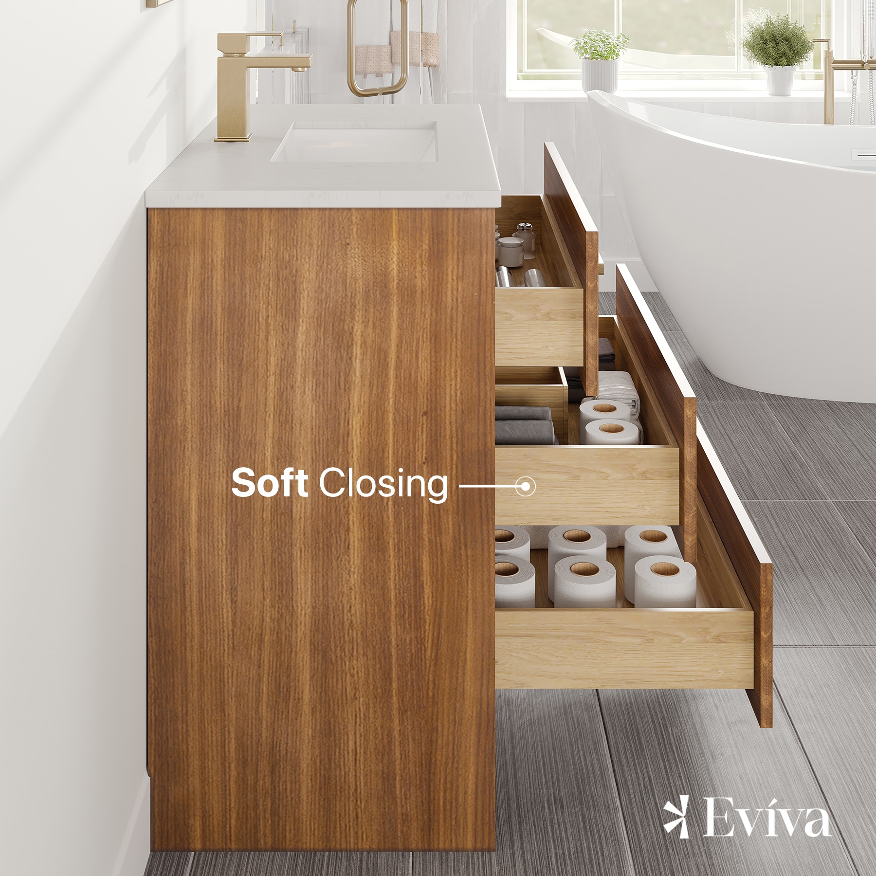 Eviva EVVN812-30X18WN Bath-Vanity-Combo - View #7