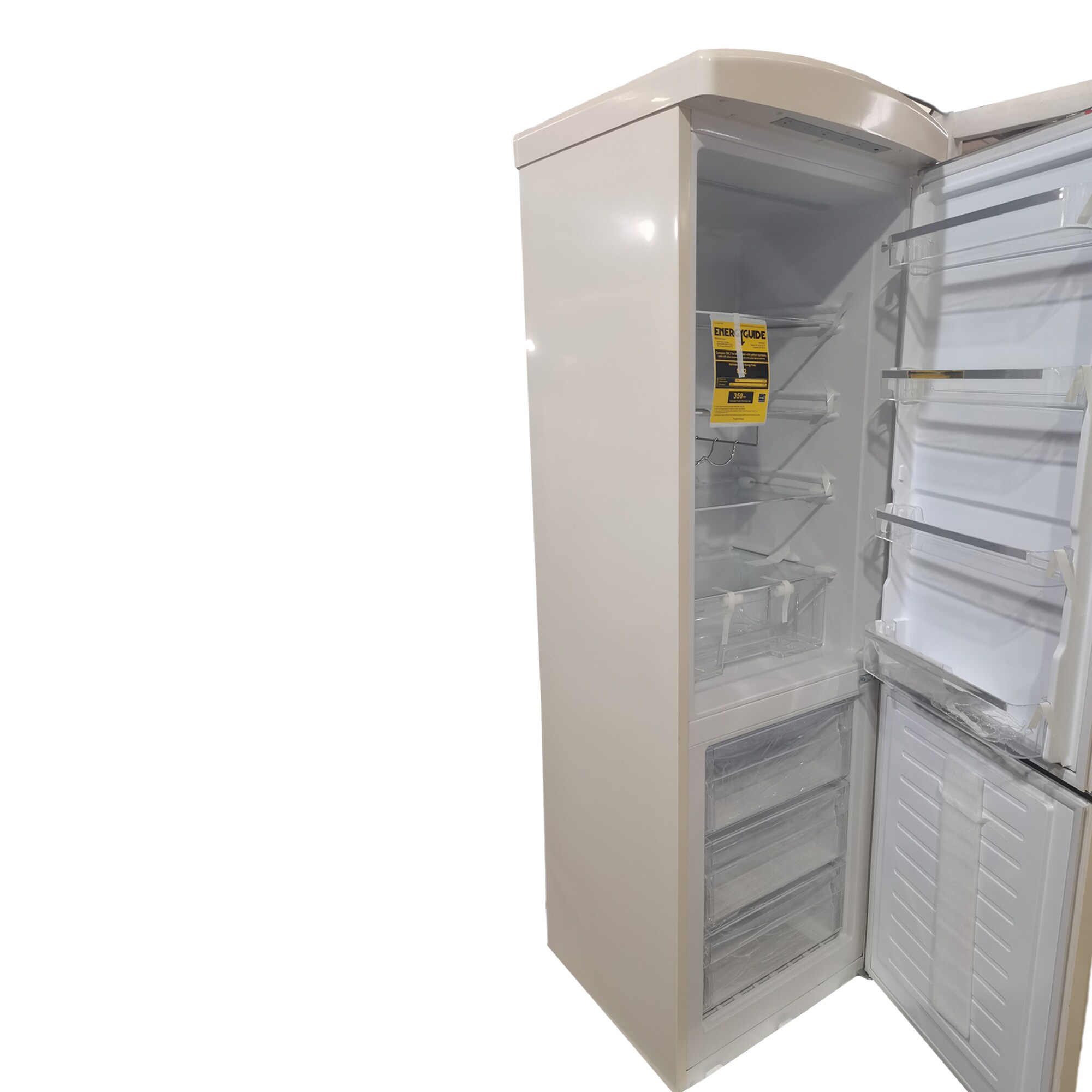 ConServ 10.7-cu ft Bottom-Freezer Refrigerator (Cream) ENERGY STAR