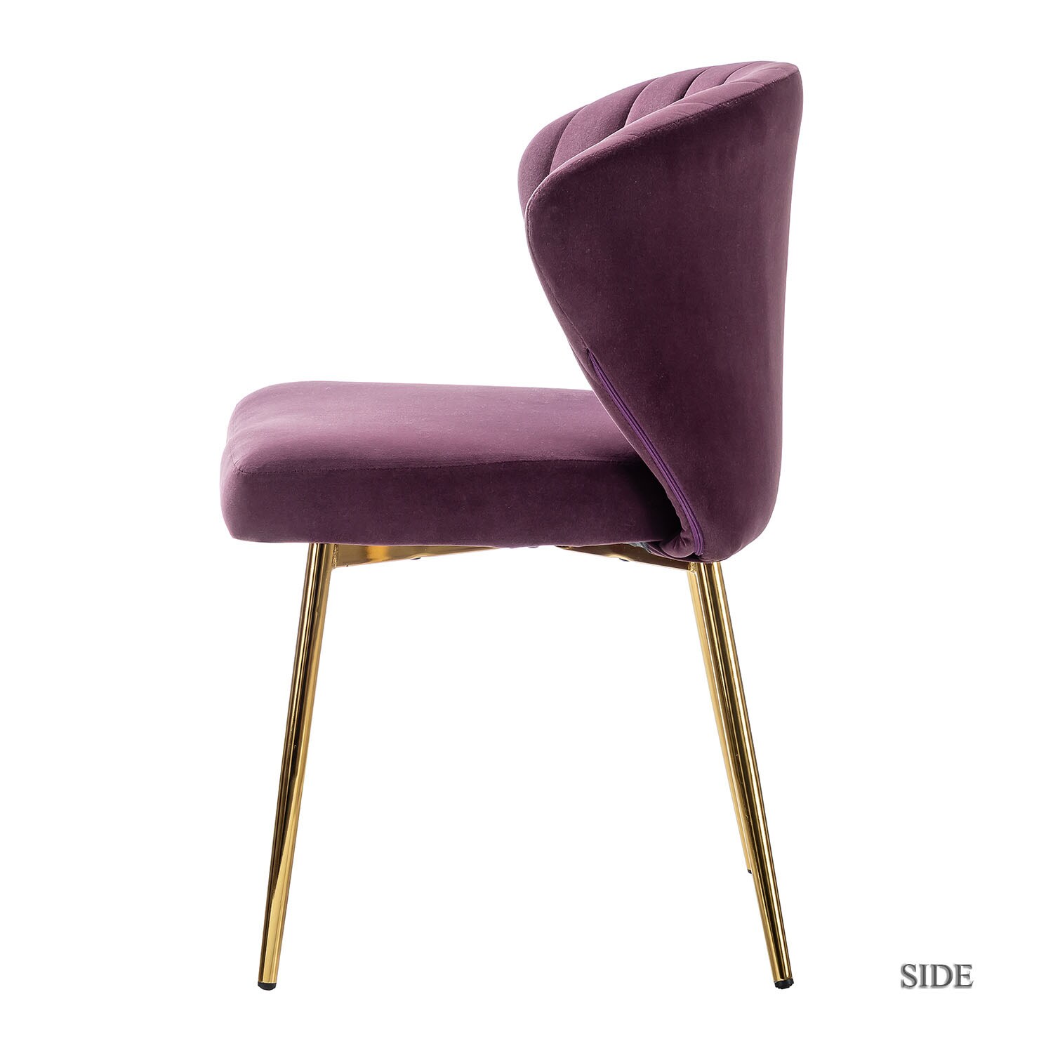 14 Karat Home CHM0011-S2-PURPLE chairs - View #3