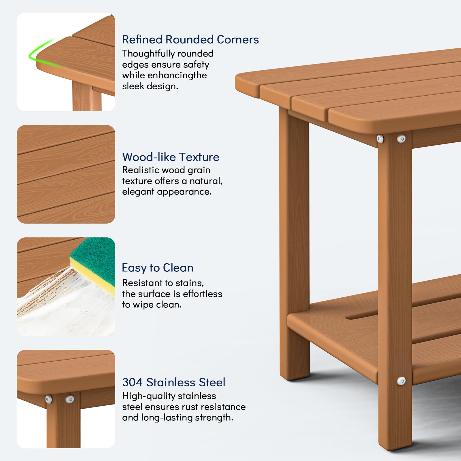 Upland YYDST-TK1 Patio-Tables - View #6