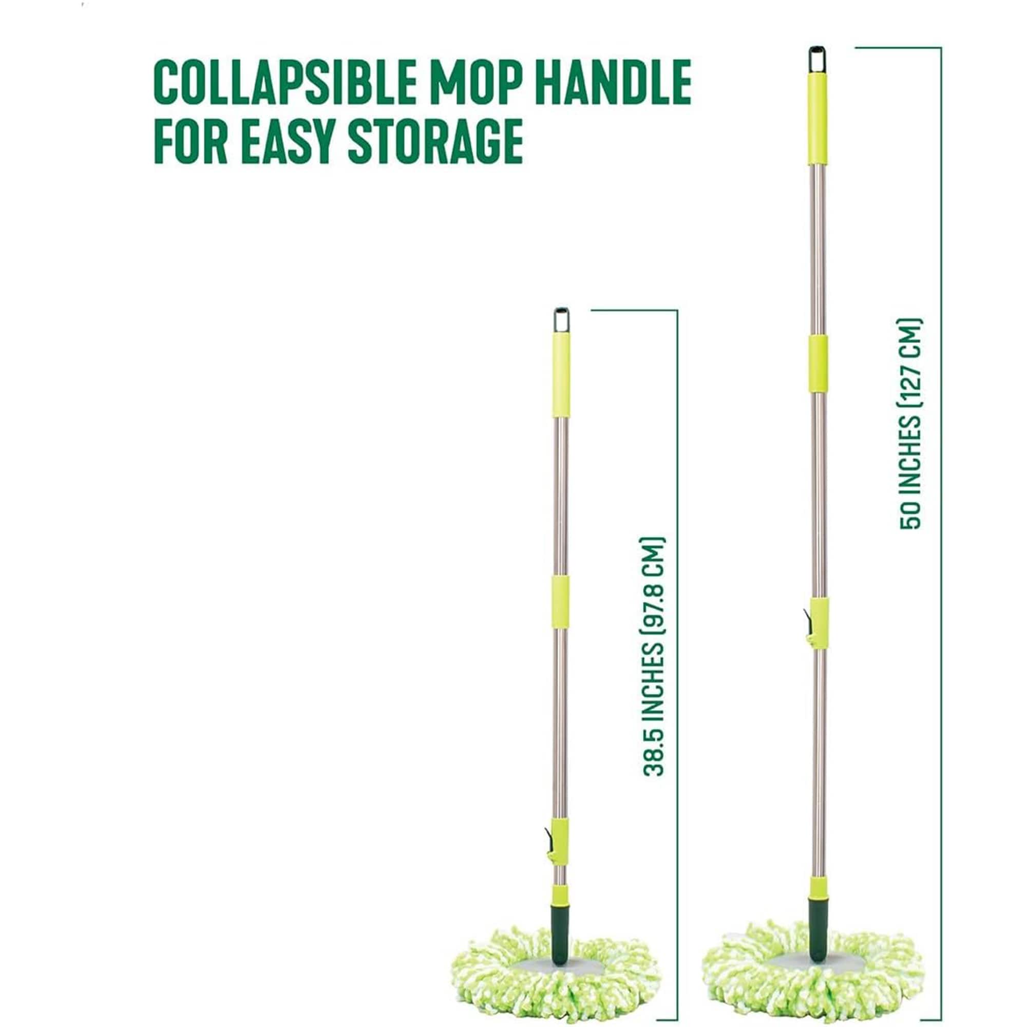 Pine-Sol Spin Mop and Bucket Cleaning Set for Hardwood Floors w ...