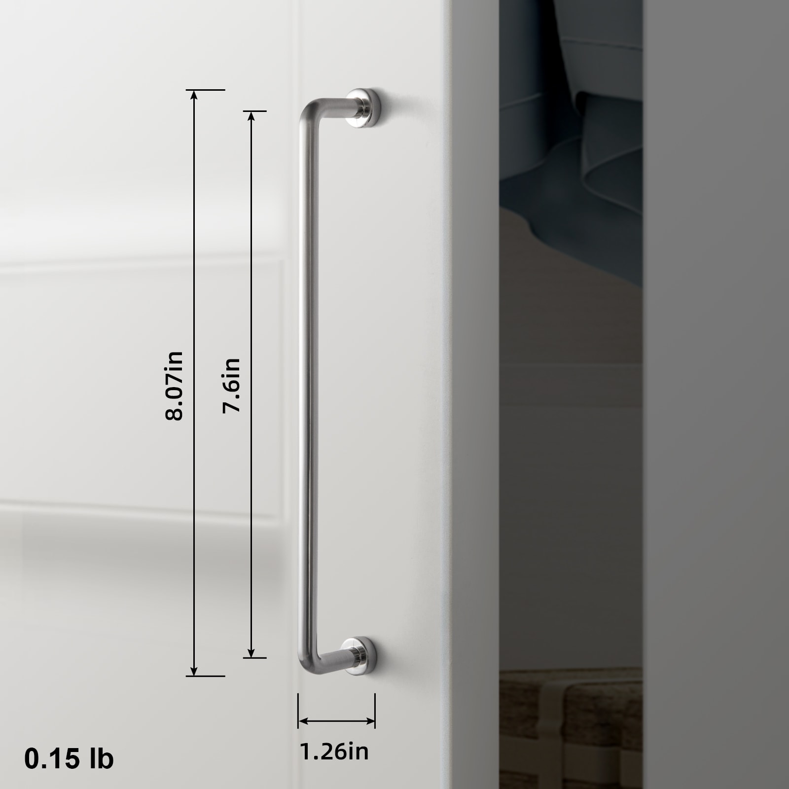 Miaokesen 1827LN-192 Cabinet-Pulls - View #2