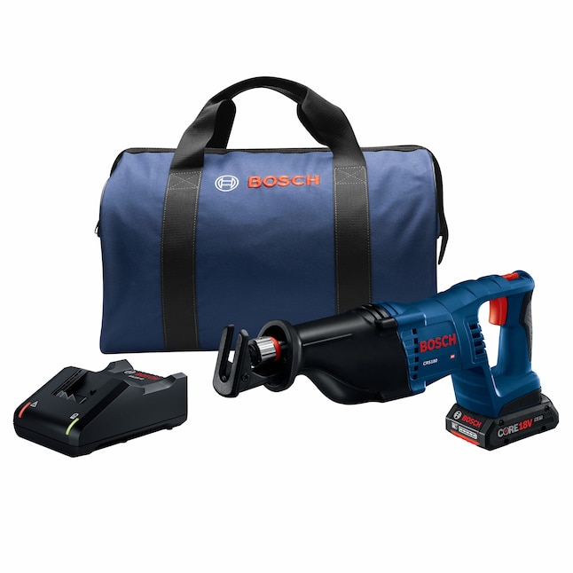 Bosch 18-volt 4-Amp Variable Speed Cordless Reciprocating Saw (Charger  Included and Battery Included) in the Reciprocating Saws department at