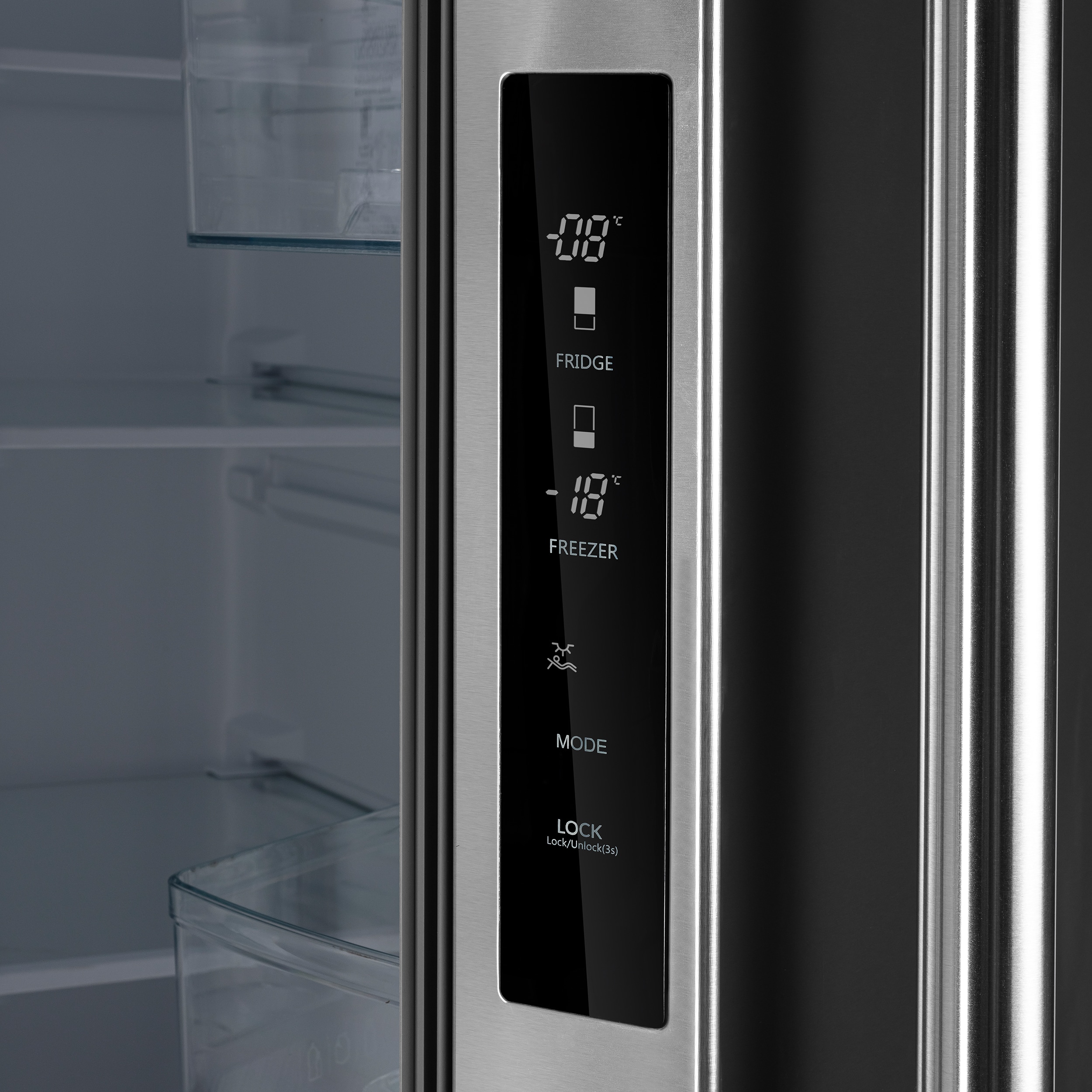 FORNO FFFFD1974-35SG French-Door-Refrigerators - View #7