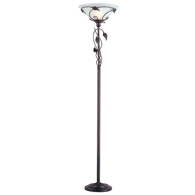Floor Lamps Department At, Replacement Glass Shade For Antique Floor Lamp