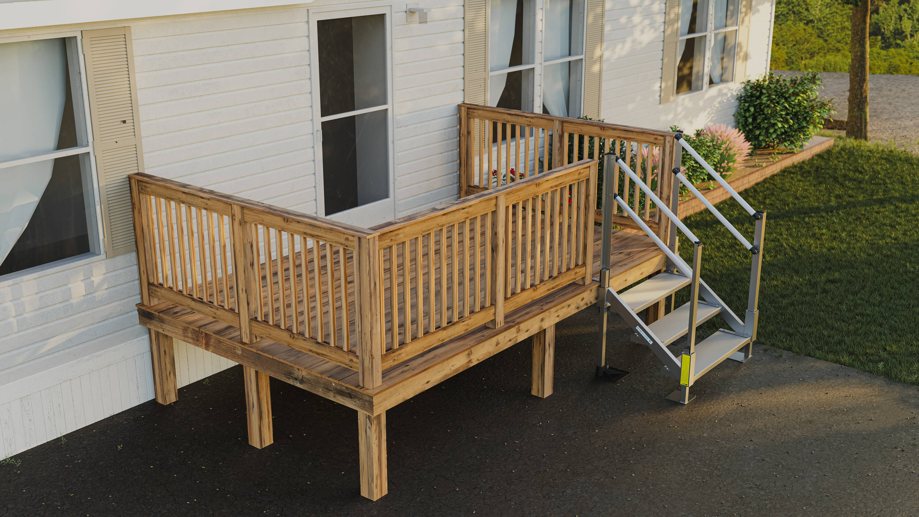 EZ-ACCESS PSSS2228 Deck-Stair-Stringers - View #5