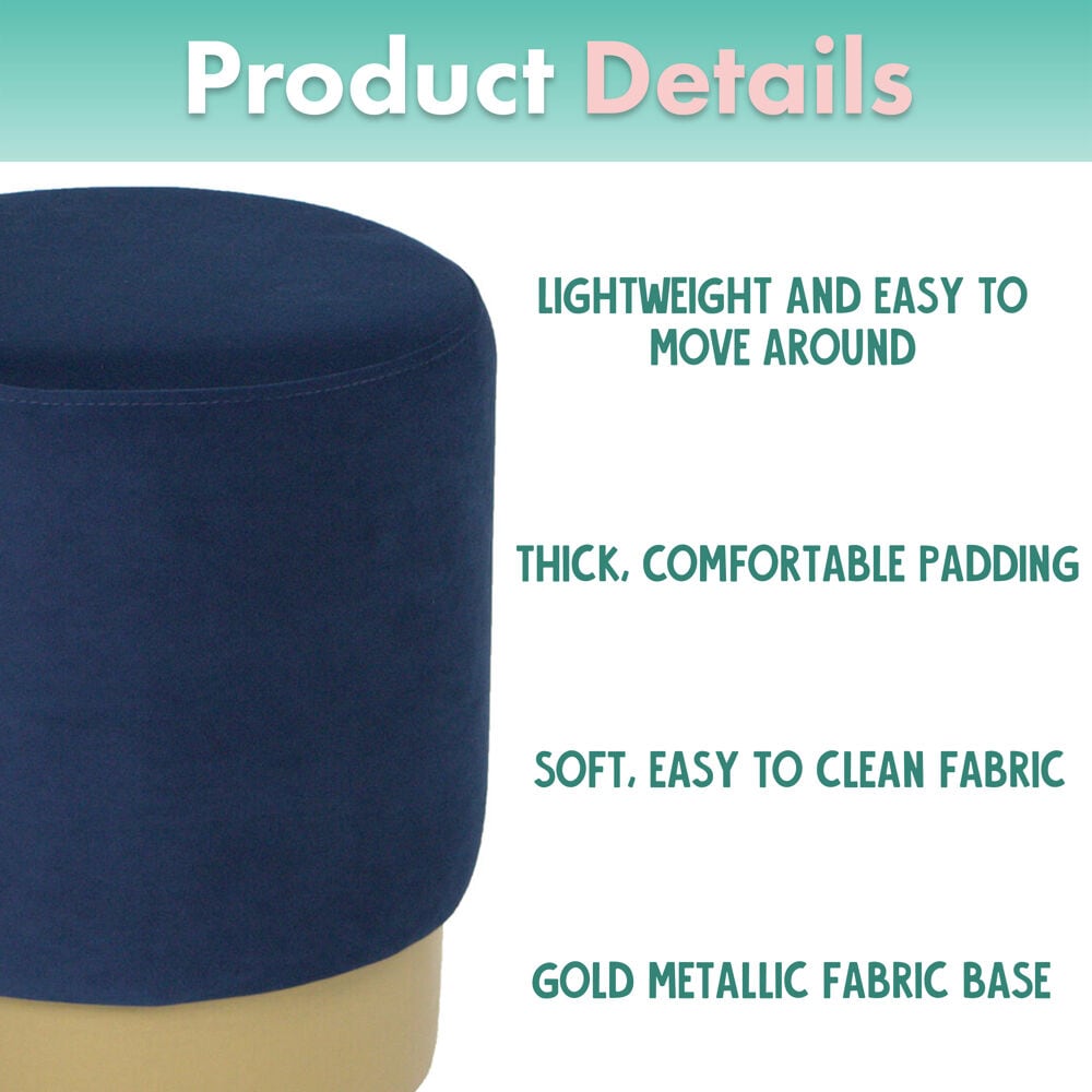 Critter Sitters CSVNTYSTOOL-NVY Vanity-Stools - View #4