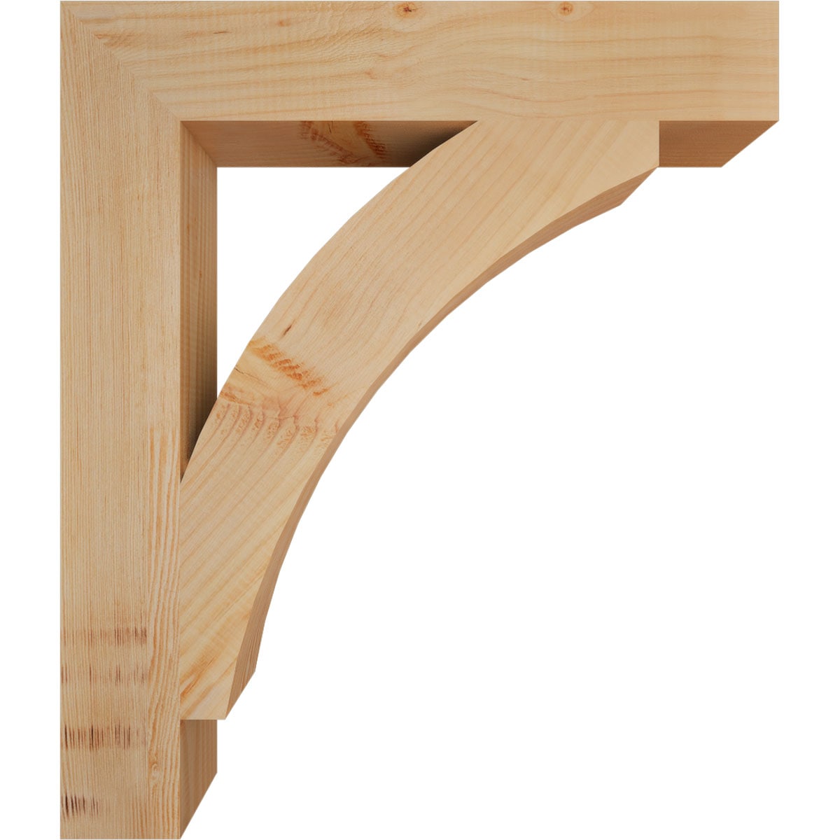 Ekena Millwork BKT04X24X28THR05SDF Exterior-Brackets-Braces - View #3