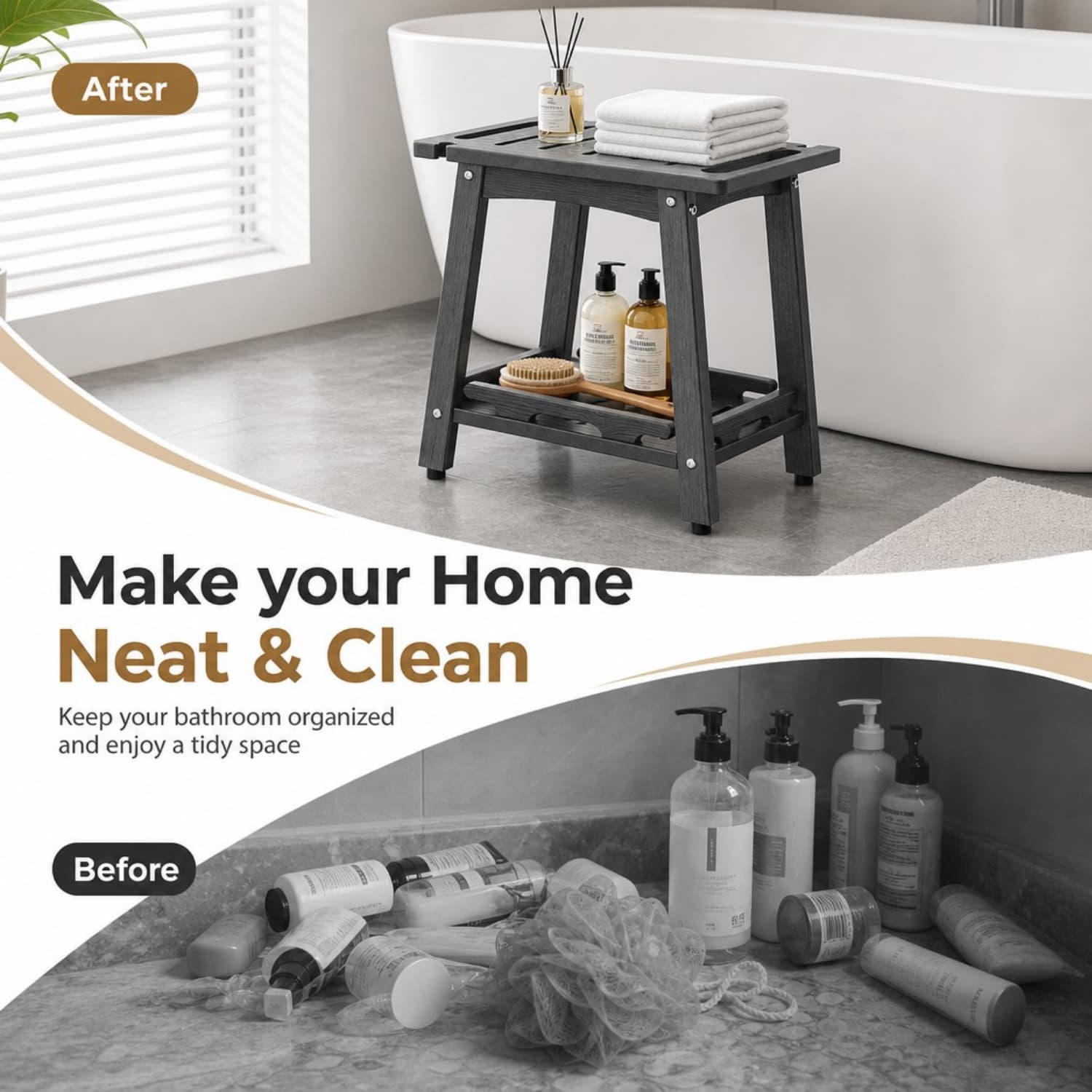 OGETFUUR L5ZQYA608BSS06 Bath-Safety-Seats-Benches - View #6
